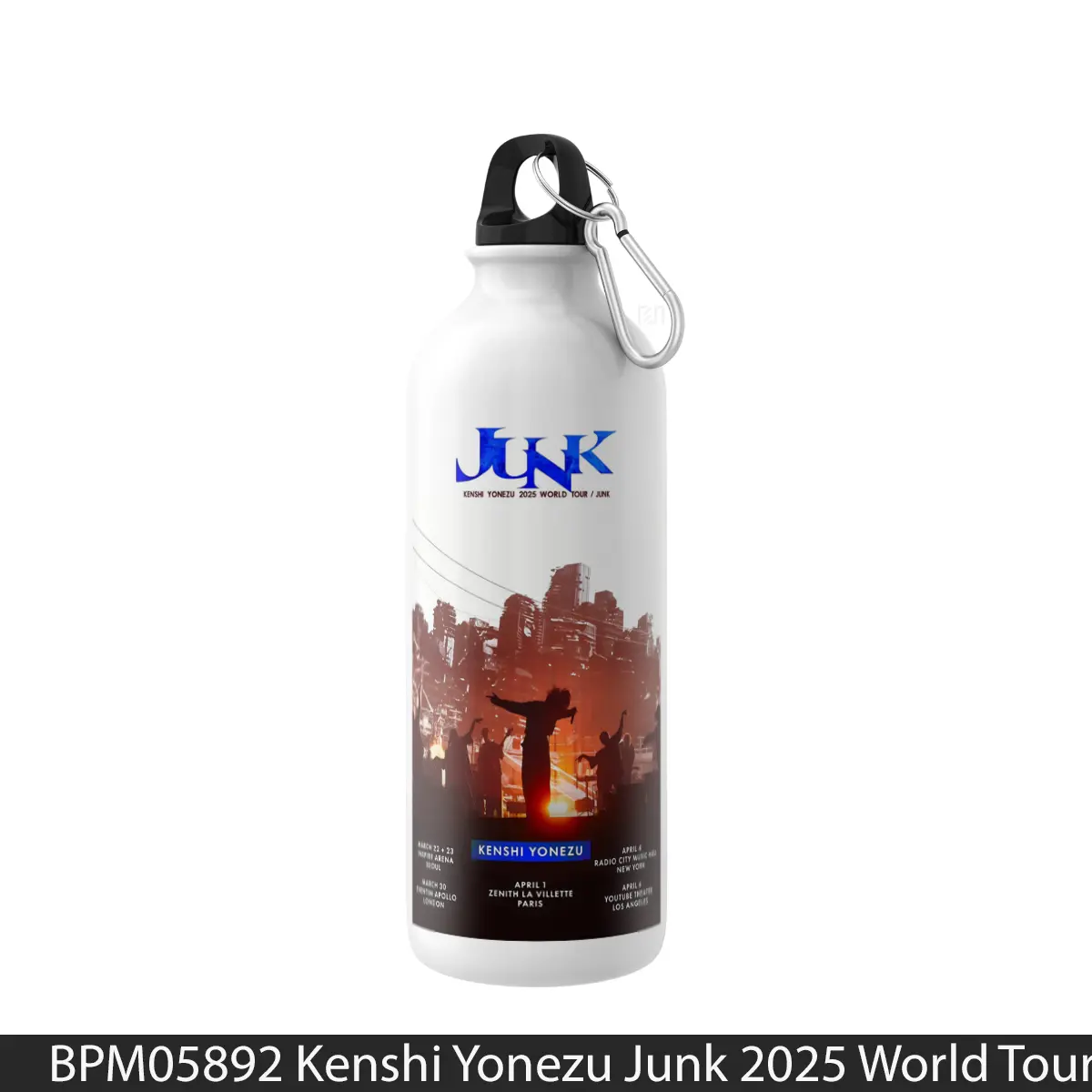 Botol Kenshi Yonezu Junk 2025 World Tour - Music Sport Bottle