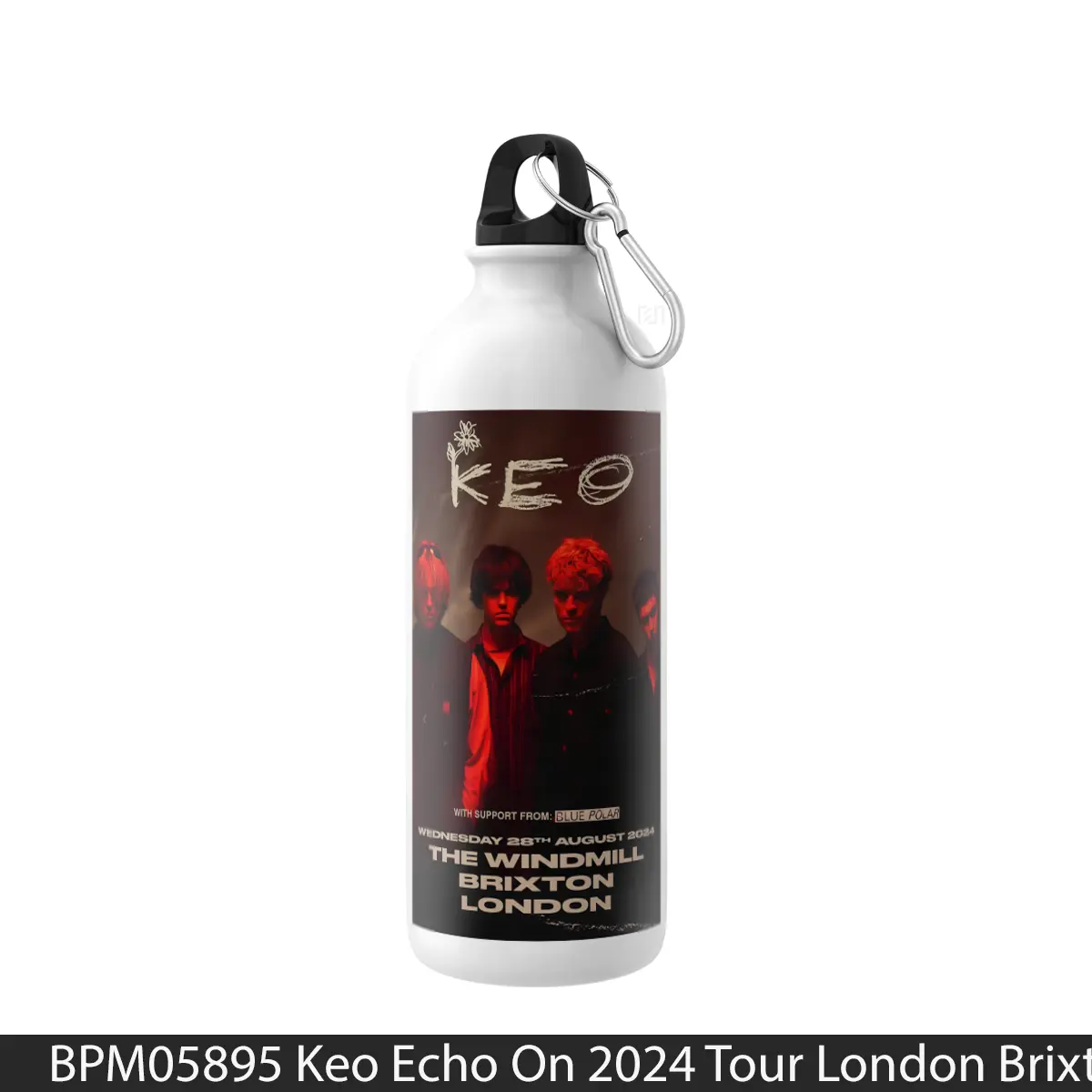 Botol Keo Echo On 2024 Tour London Brixton Windmill - Music Sport Bottle
