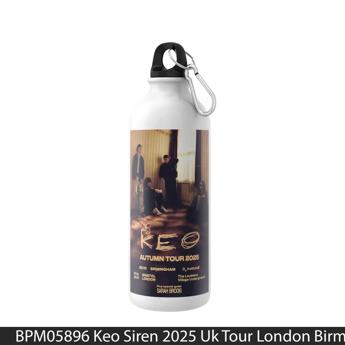 Botol Keo Siren 2025 Uk Tour London Birmingham - Music Sport Bottle