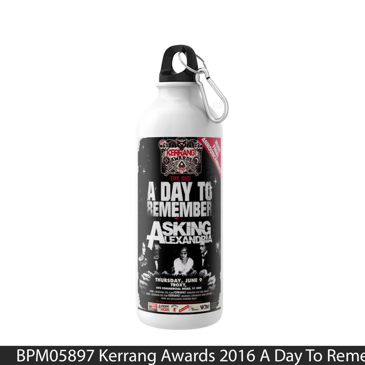 Botol Kerrang Awards 2016 A Day To Remember Asking Alexa - Music Sport Bottle