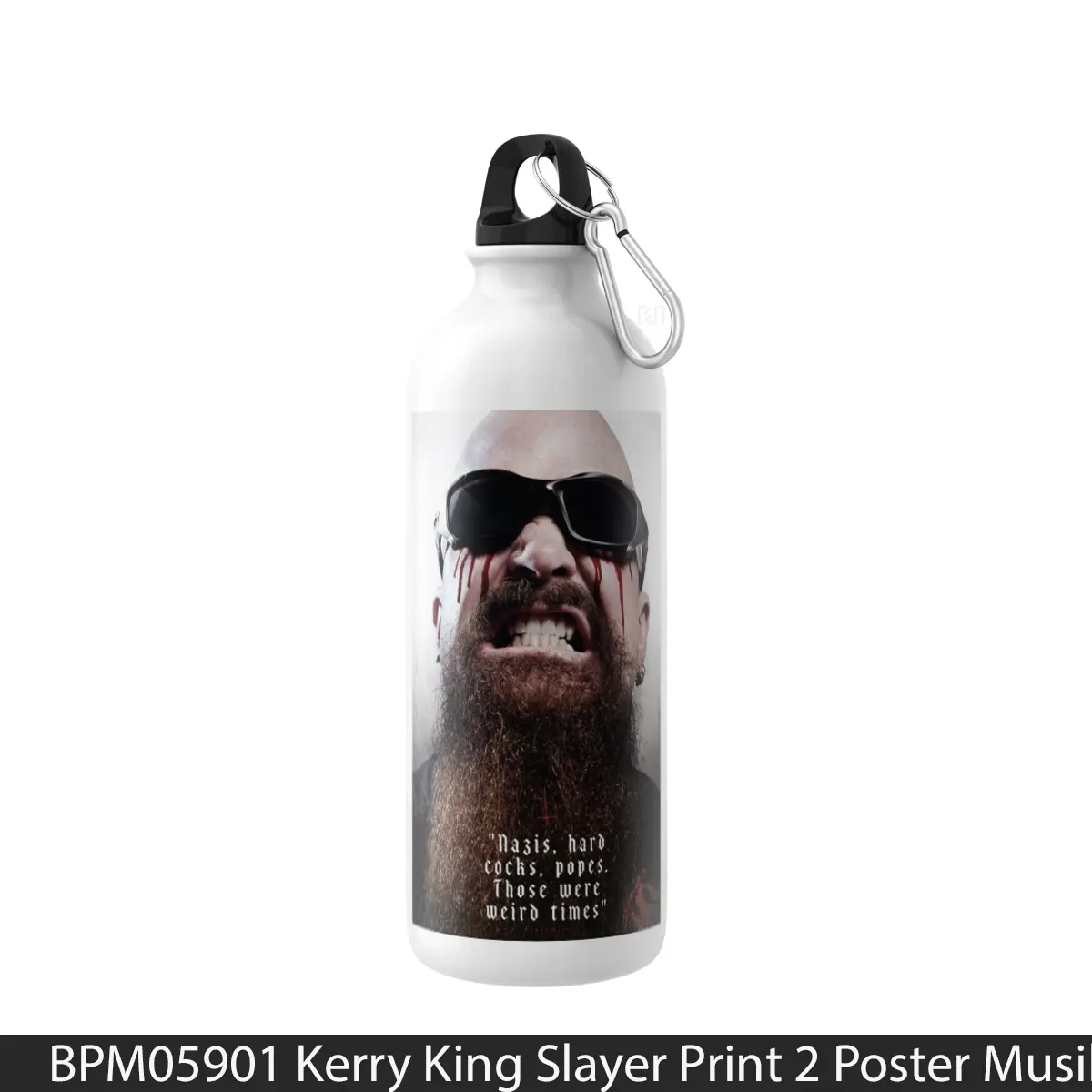 Botol Kerry King Slayer Print 2 - Music Sport Bottle