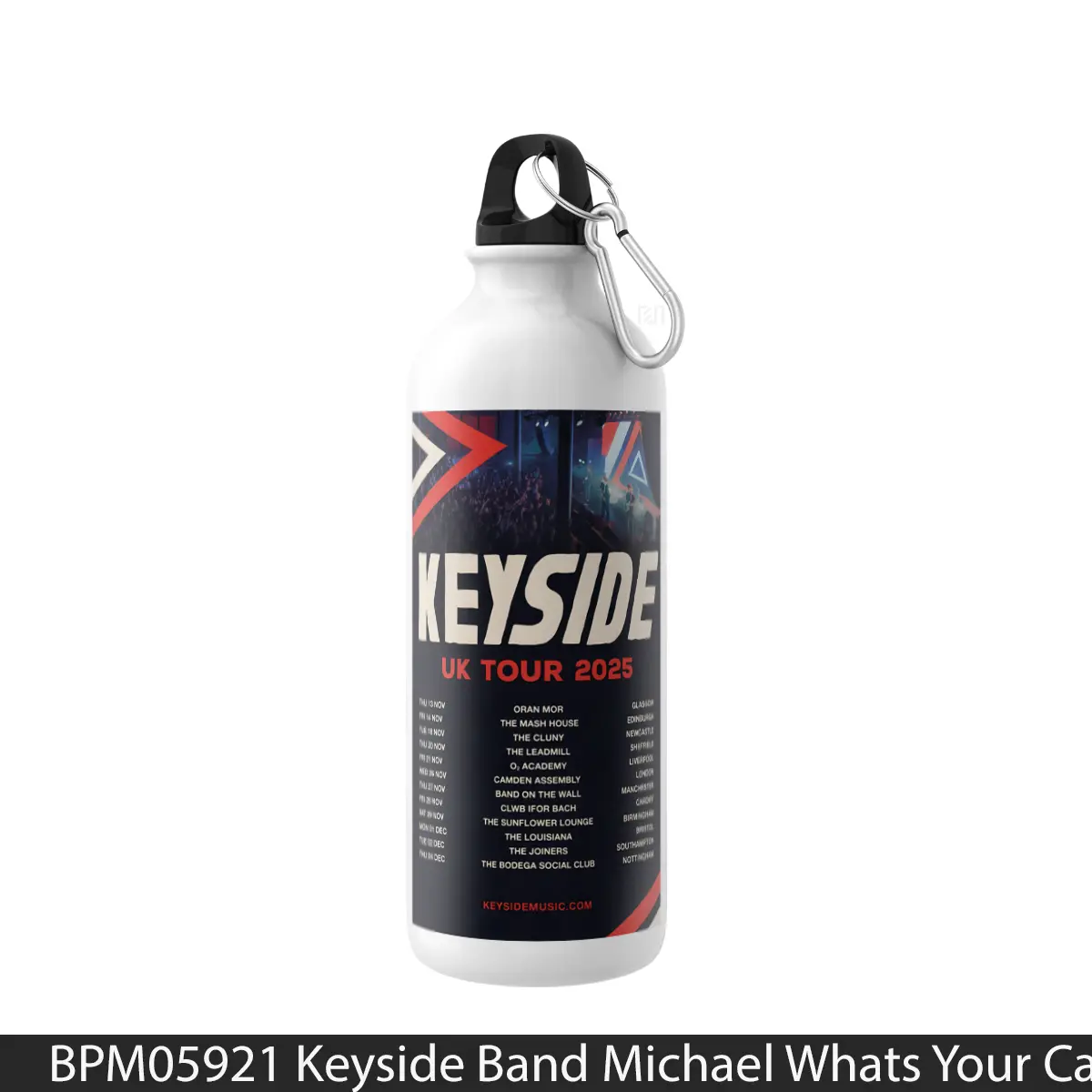 Botol Keyside Band Michael Whats Your Call 2025 Uk - Music Sport Bottle