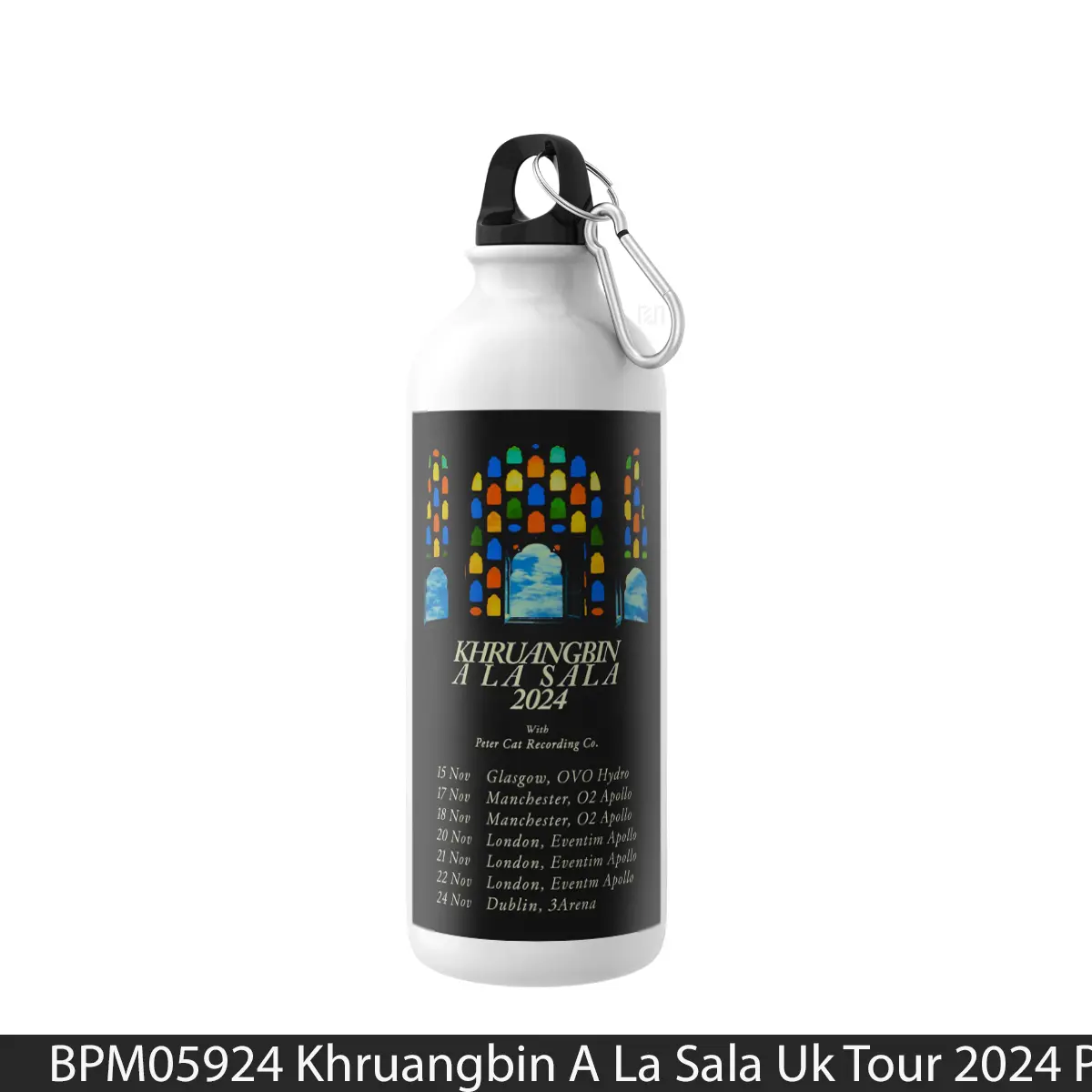 Botol Khruangbin A La Sala Uk Tour 2024 - Music Sport Bottle