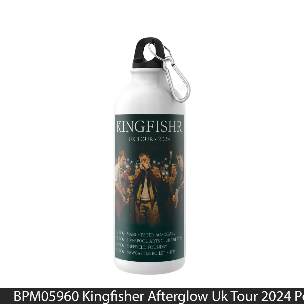 Botol Kingfisher Afterglow Uk Tour 2024 - Music Sport Bottle