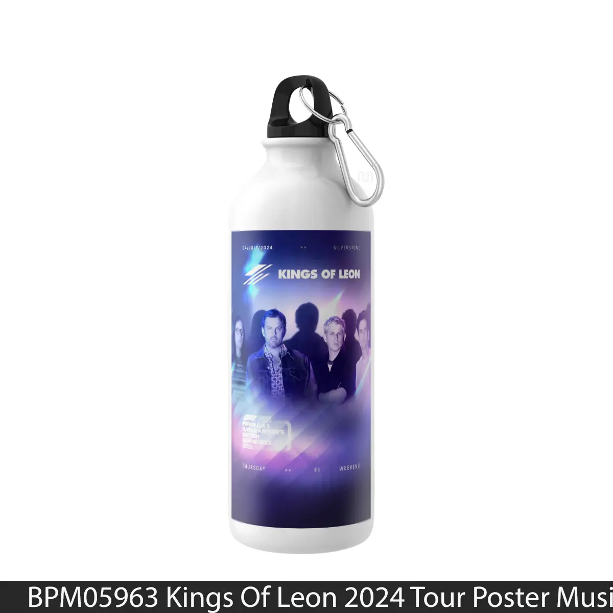 Botol Kings Of Leon 2024 Tour - Music Sport Bottle