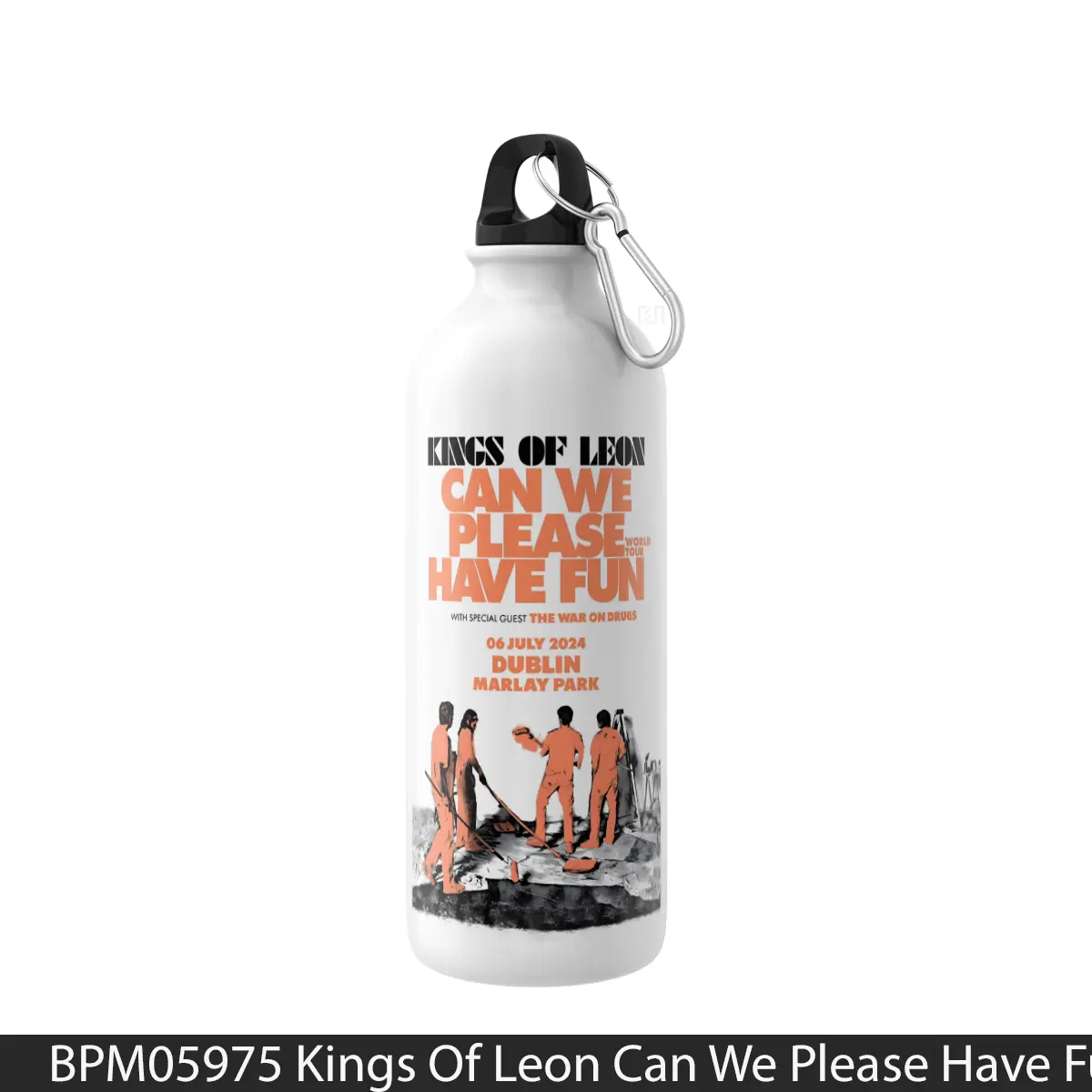 Botol Kings Of Leon Can We Please Have Fun Uk Tour 2024 C - Music Sport Bottle
