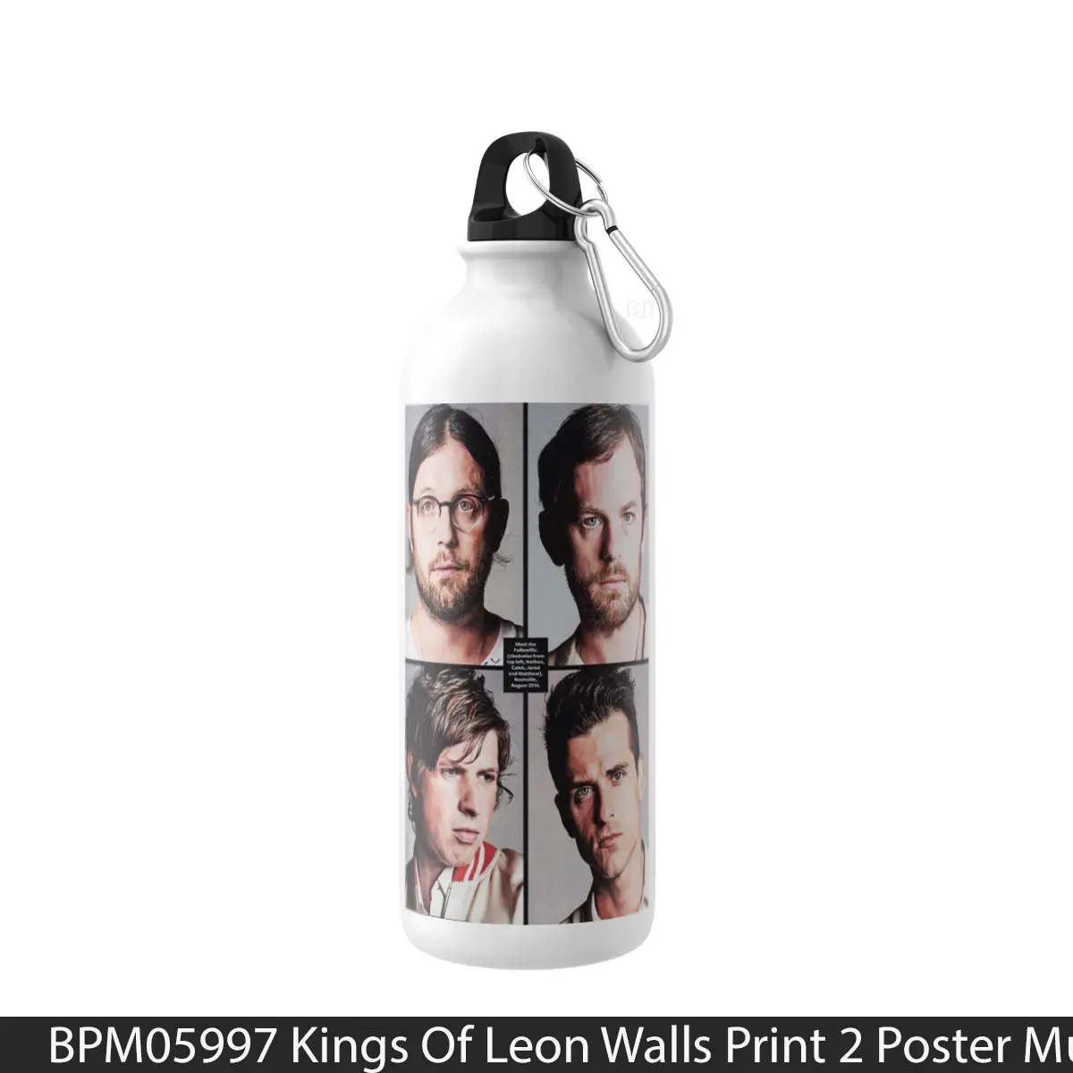 Botol Kings Of Leon Walls Print 2 - Music Sport Bottle