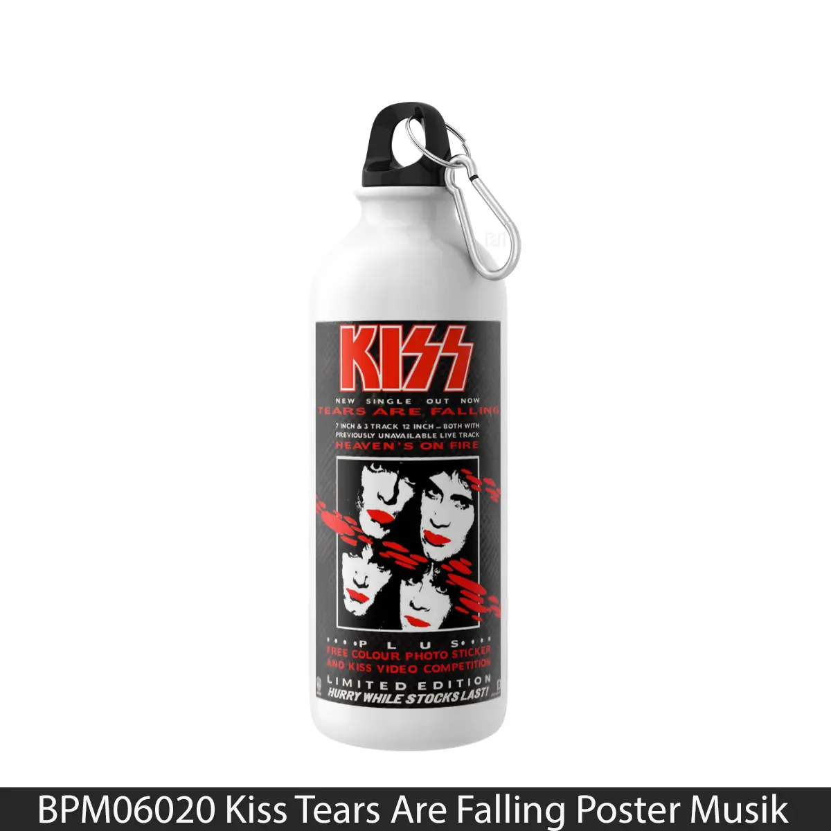 Botol Kiss Tears Are Falling - Music Sport Bottle