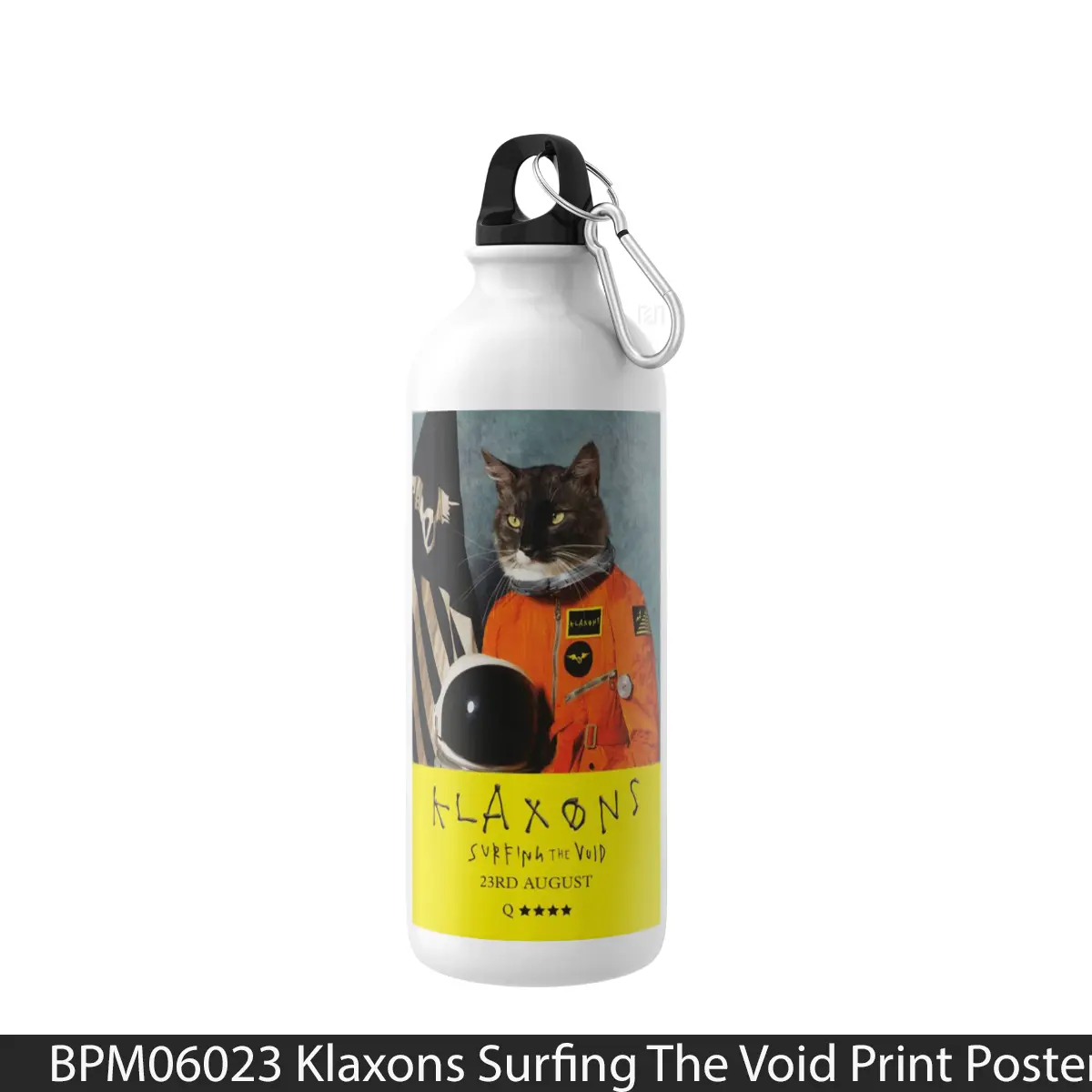 Botol Klaxons Surfing The Void Print - Music Sport Bottle