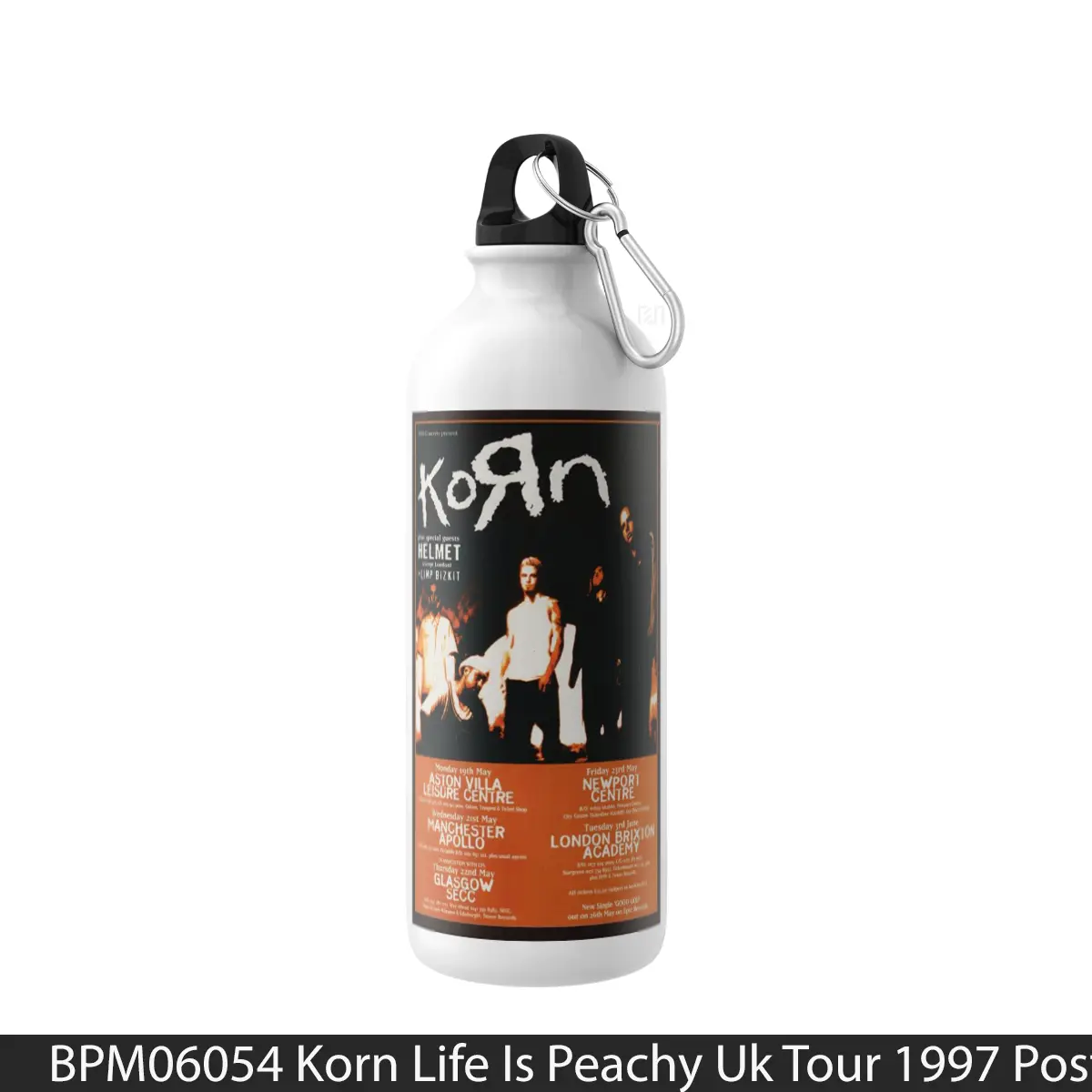 Botol Korn Life Is Peachy Uk Tour 1997 - Music Sport Bottle