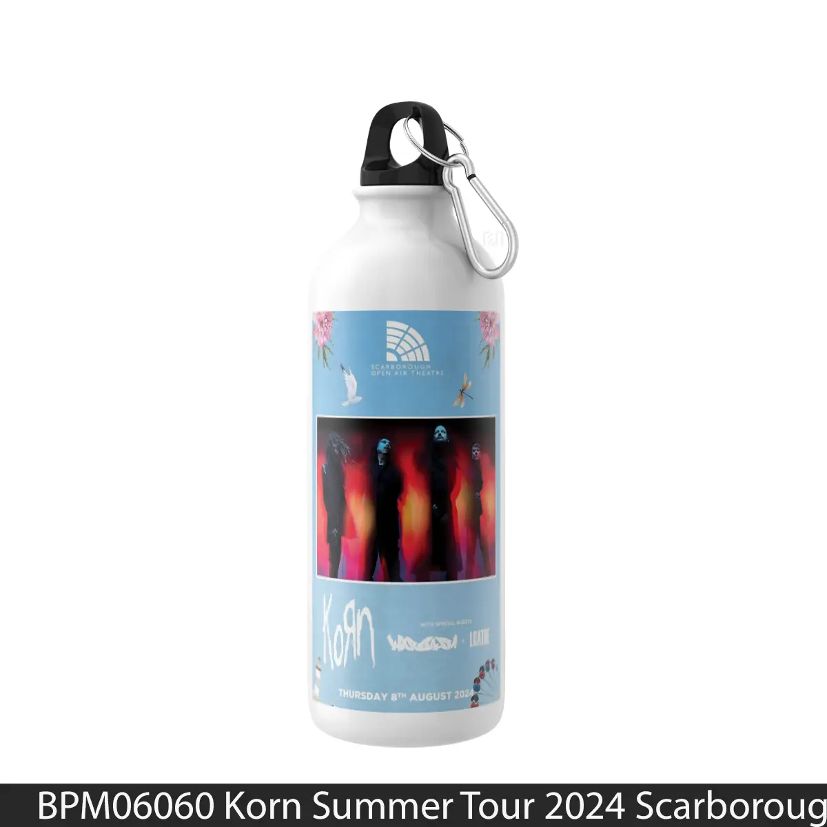Botol Korn Summer Tour 2024 Scarborough - Music Sport Bottle