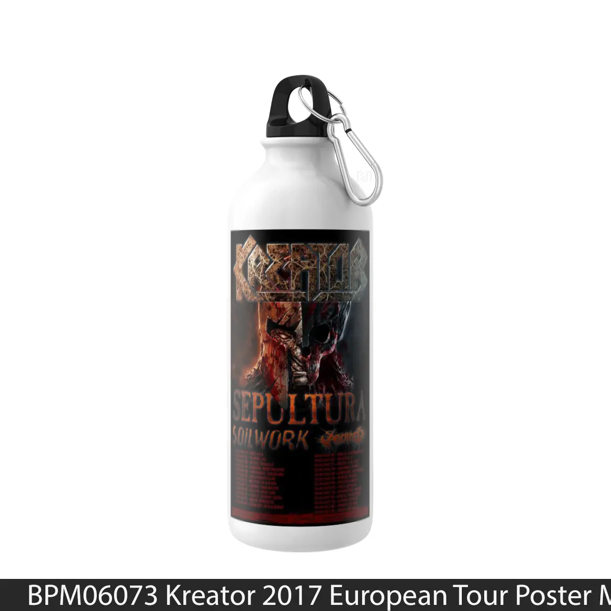Botol Kreator 2017 European Tour - Music Sport Bottle