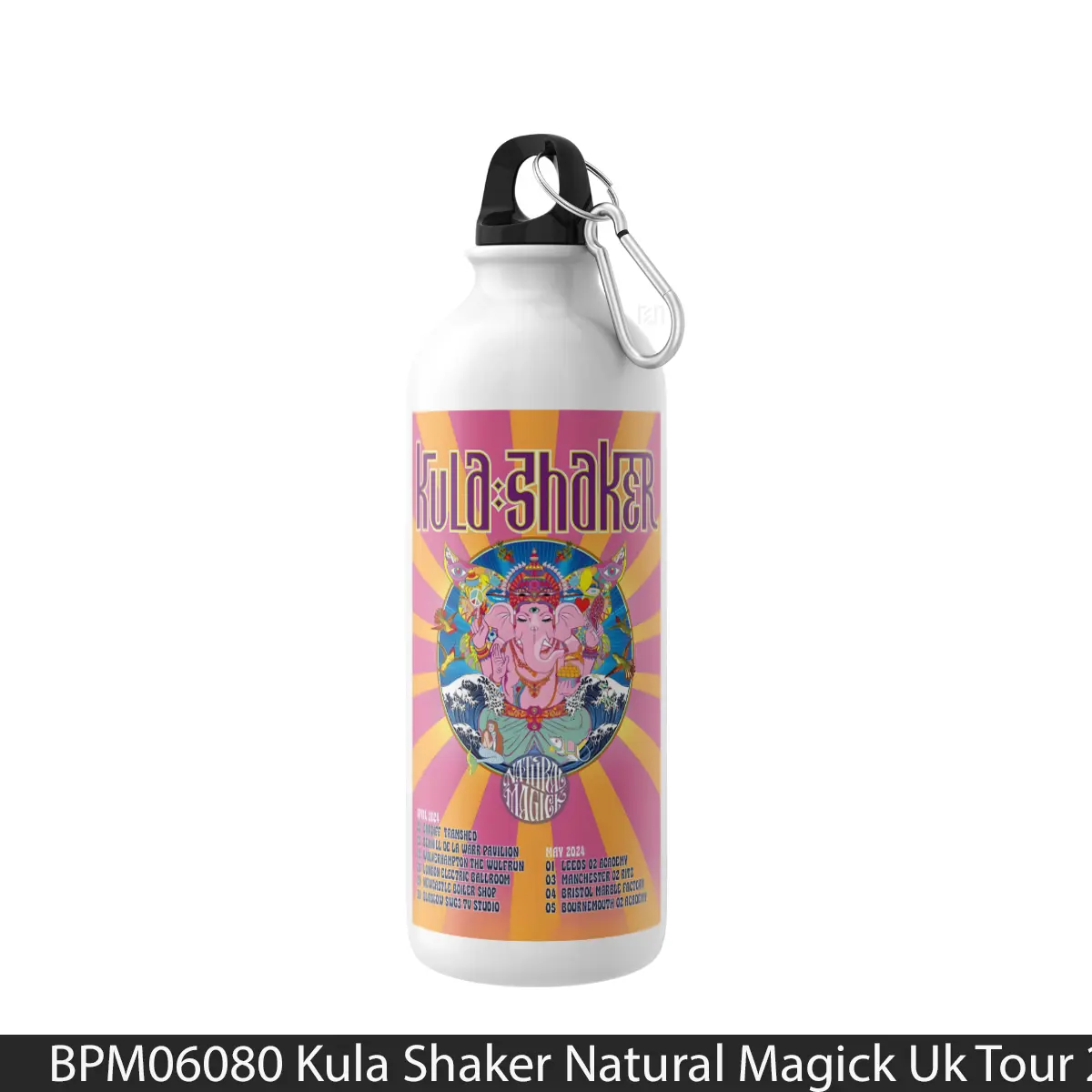 Botol Kula Shaker Natural Magick Uk Tour 2024 - Music Sport Bottle
