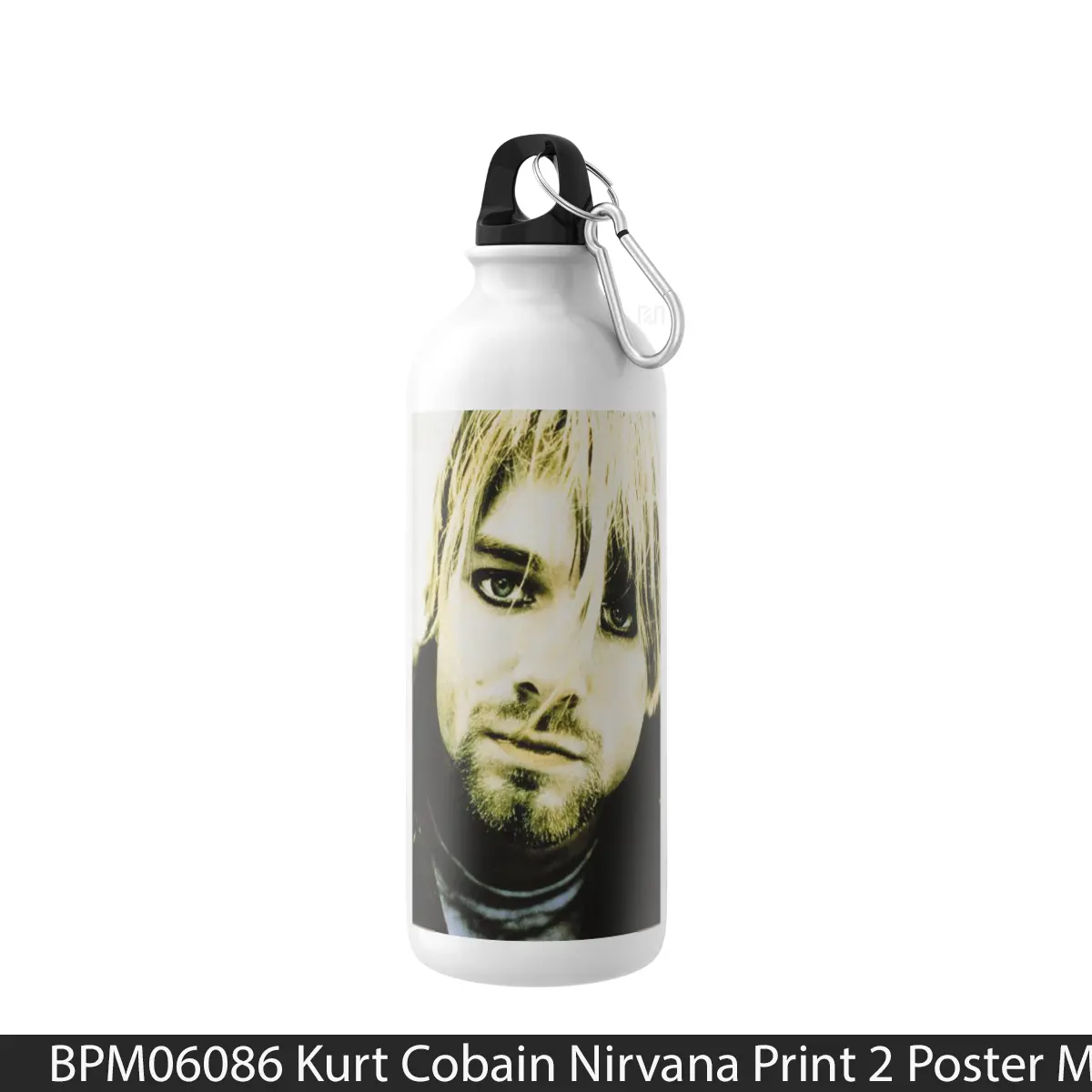 Botol Kurt Cobain Nirvana Print 2 - Music Sport Bottle