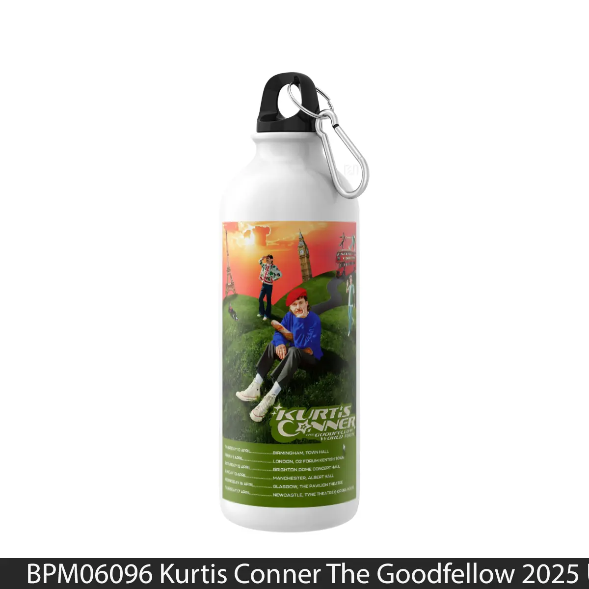 Botol Kurtis Conner The Goodfellow 2025 Uk Tour - Music Sport Bottle