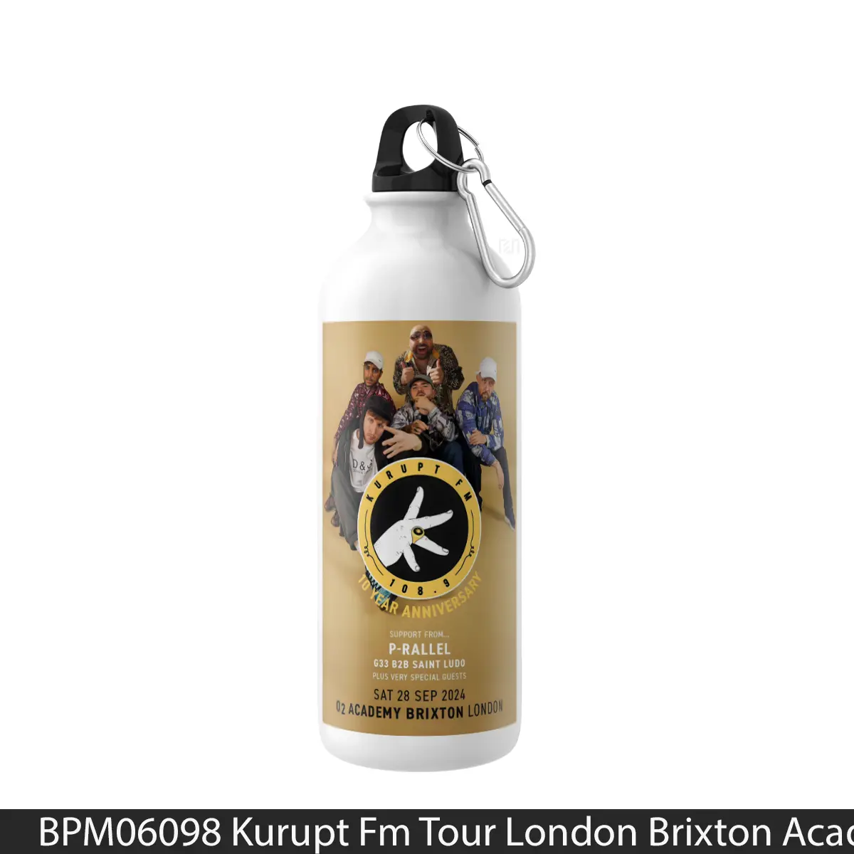 Botol Kurupt Fm Tour London Brixton Academy - Music Sport Bottle