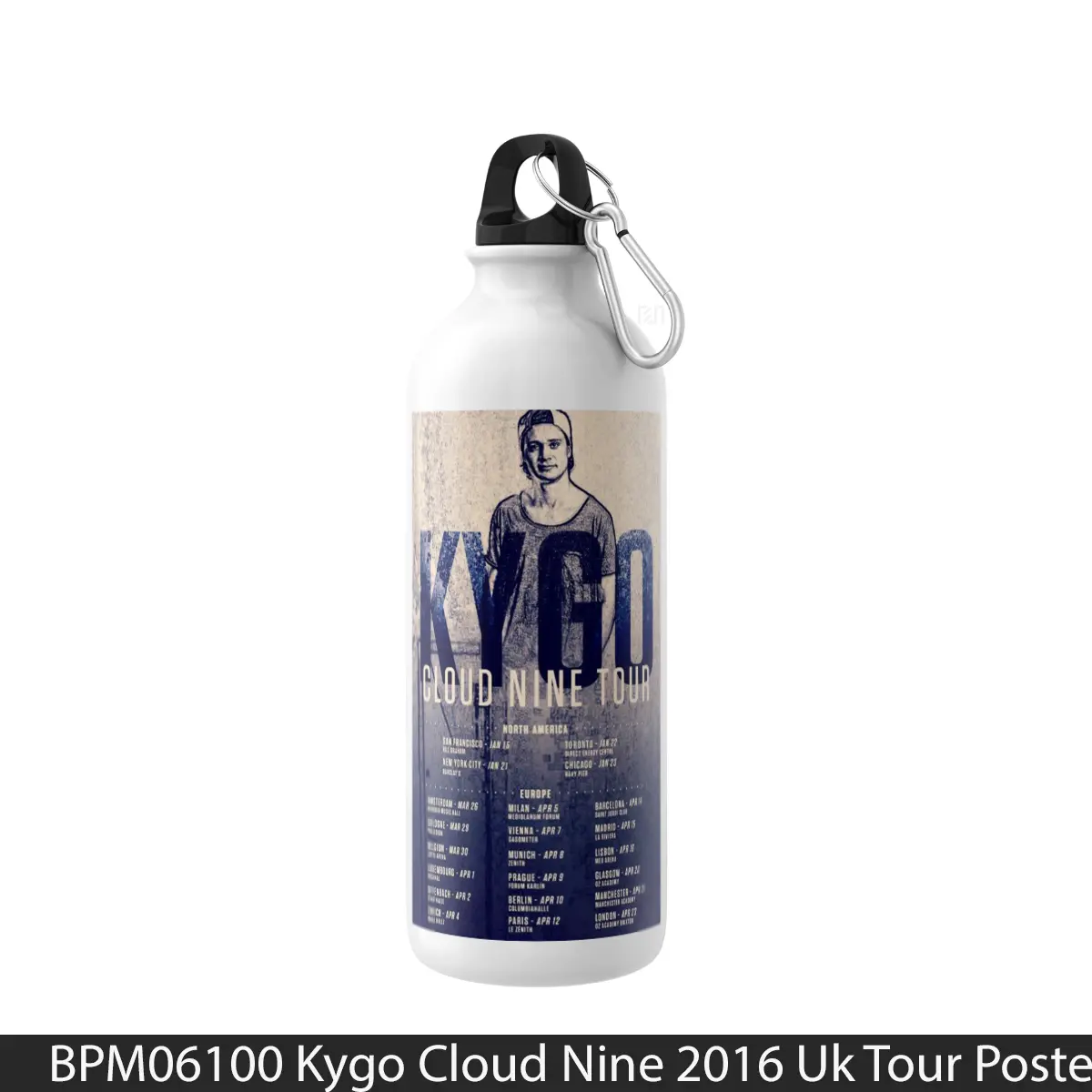 Botol Kygo Cloud Nine 2016 Uk Tour - Music Sport Bottle