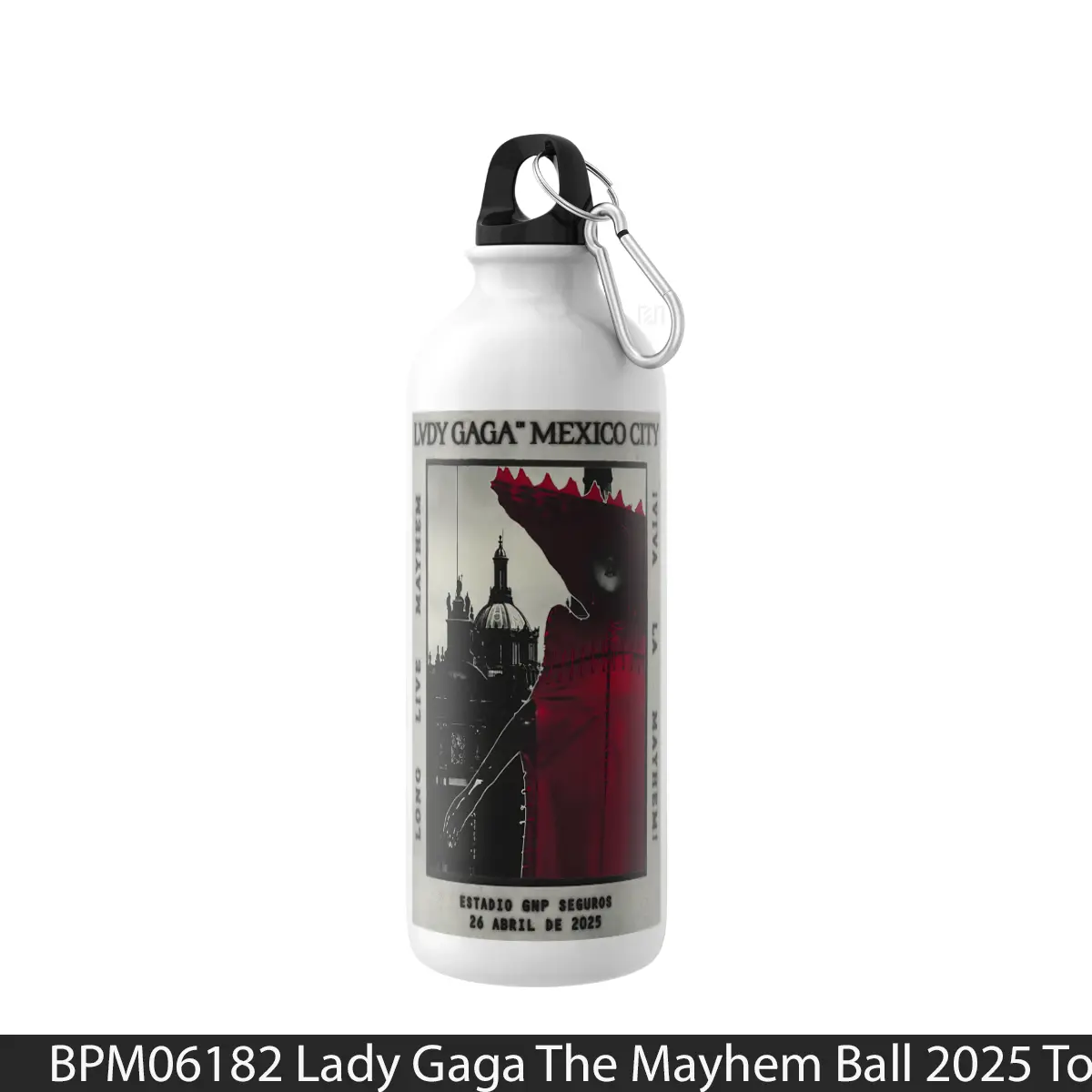 Botol Lady Gaga The Mayhem Ball 2025 Tour - Music Sport Bottle