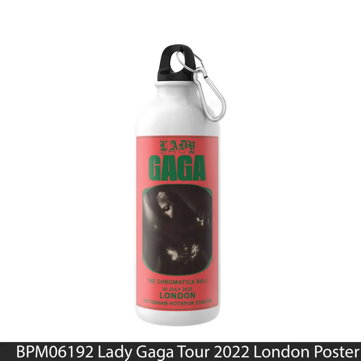 Botol Lady Gaga Tour 2022 London - Music Sport Bottle