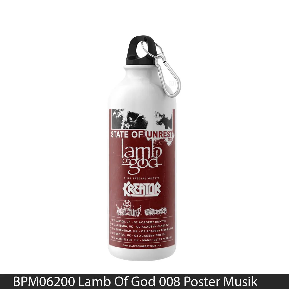 Botol Lamb Of God 008 - Music Sport Bottle