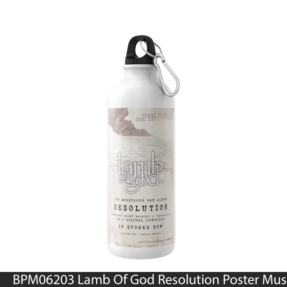Botol Lamb Of God Resolution - Music Sport Bottle