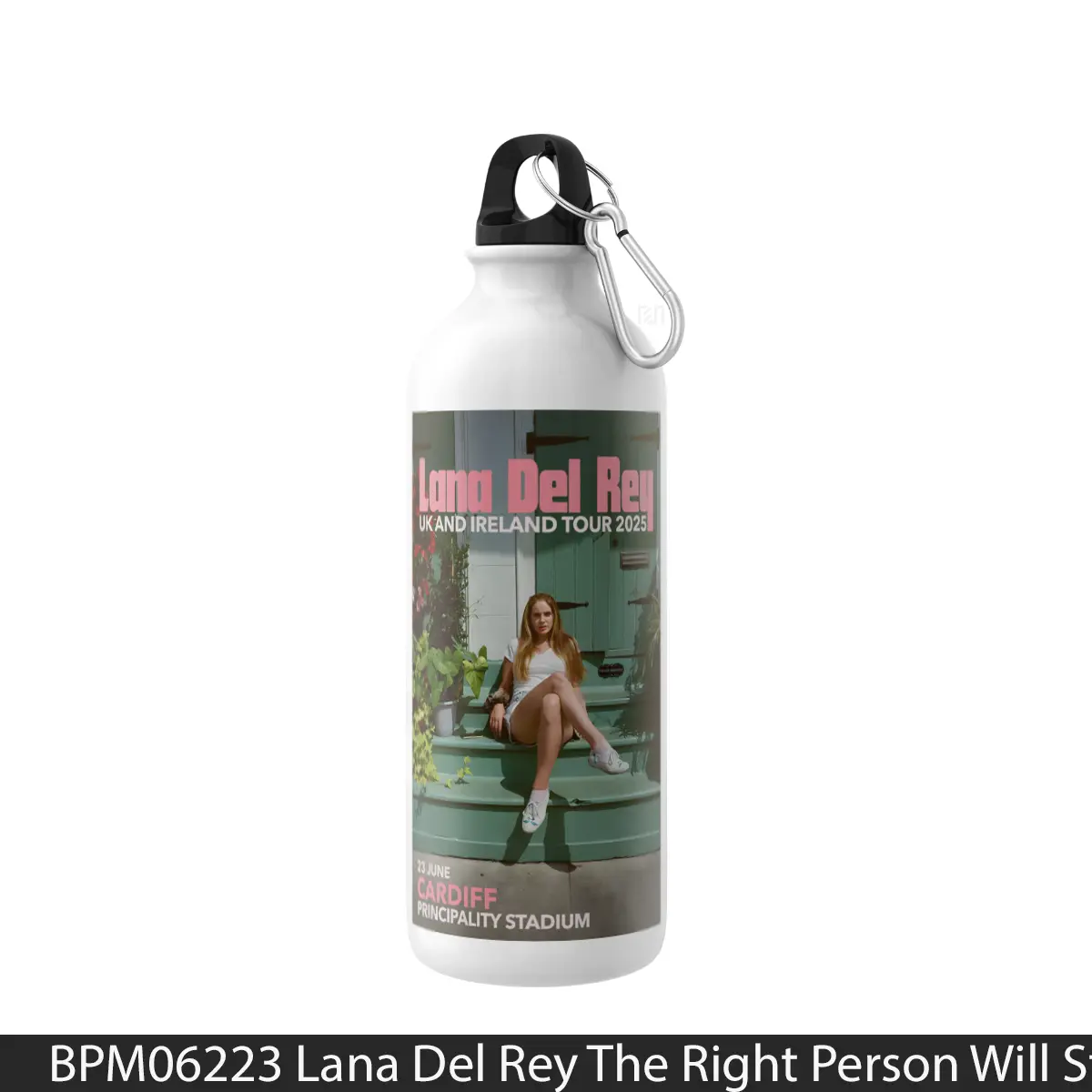 Botol Lana Del Rey The Right Person Will Stay Uk Tour 2025 Variant - Music Sport Bottle