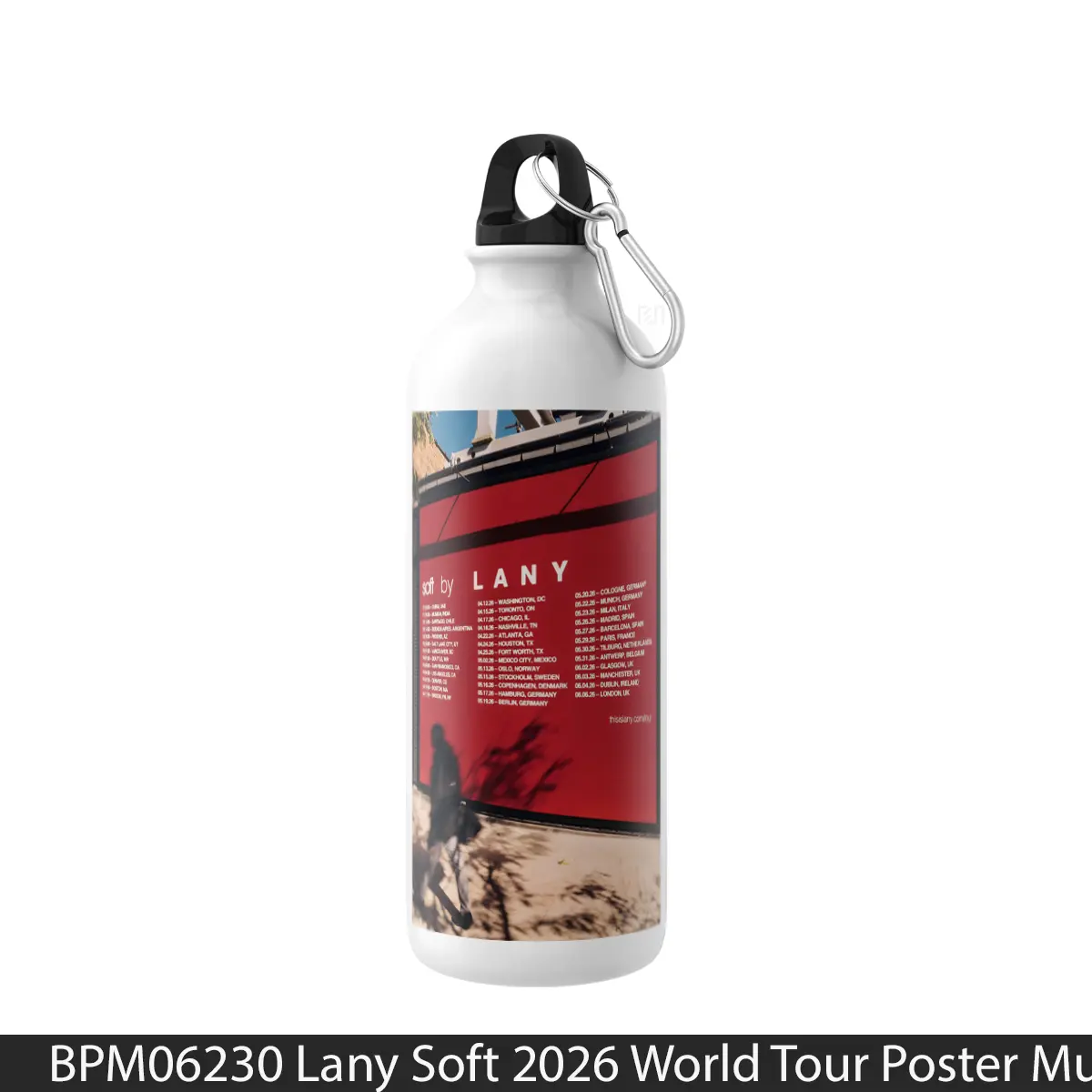 Botol Lany Soft 2026 World Tour - Music Sport Bottle