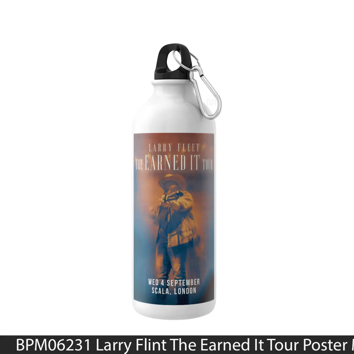 Botol Larry Flint The Earned It Tour - Music Sport Bottle
