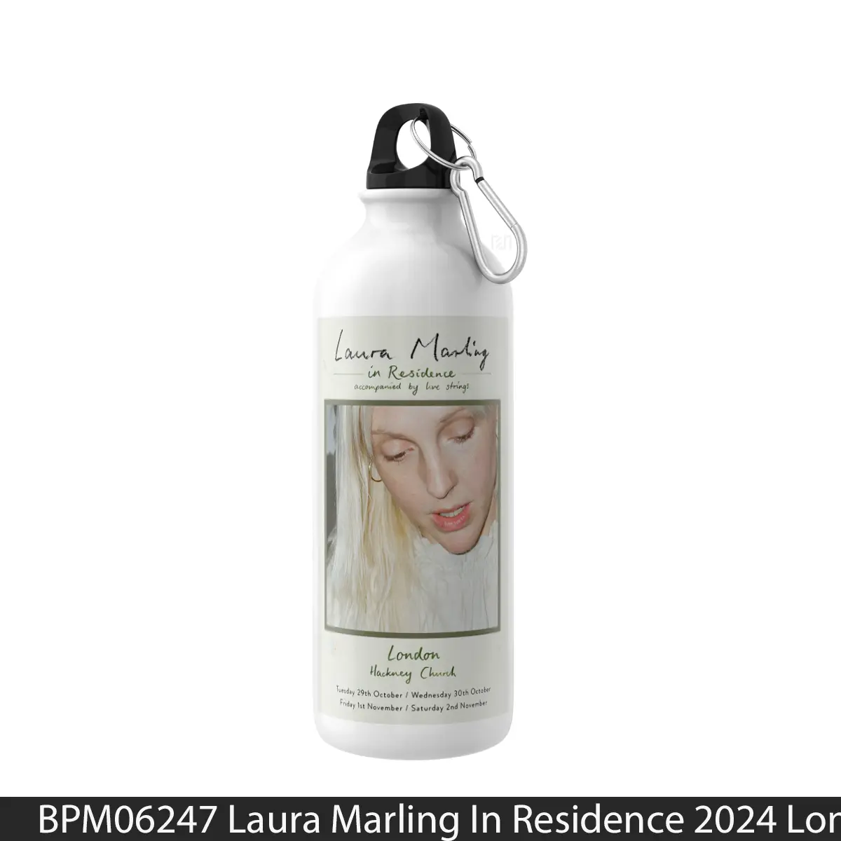 Botol Laura Marling In Residence 2024 London Hackney Church - Music Sport Bottle