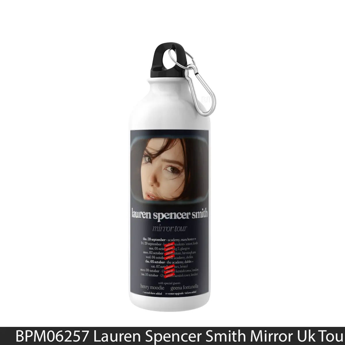 Botol Lauren Spencer Smith Mirror Uk Tour 2023 - Music Sport Bottle