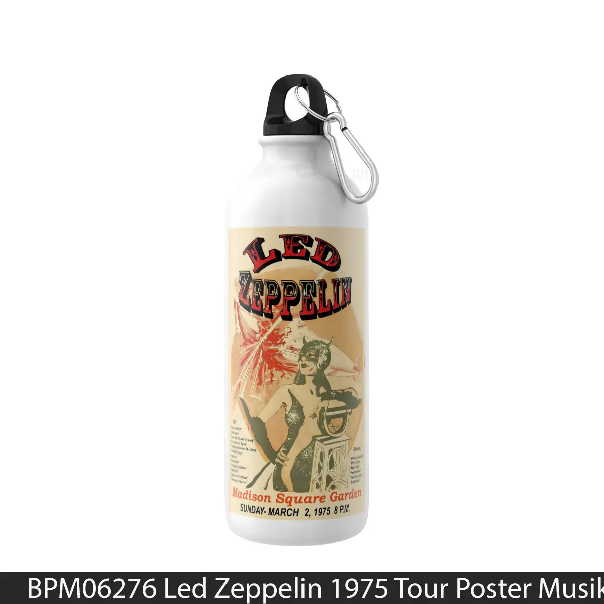 Botol Led Zeppelin 1975 Tour - Music Sport Bottle