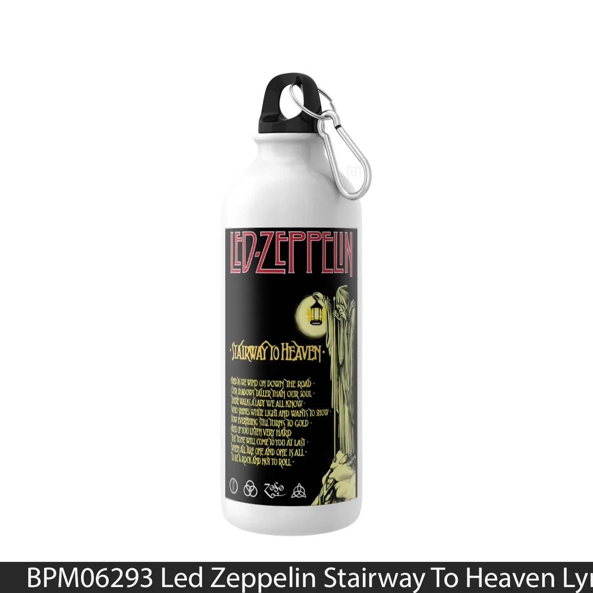Botol Led Zeppelin Stairway To Heaven Lyrics - Music Sport Bottle