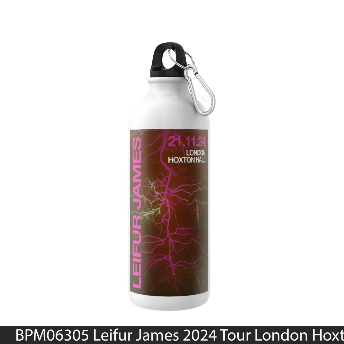 Botol Leifur James 2024 Tour London Hoxton Hall - Music Sport Bottle