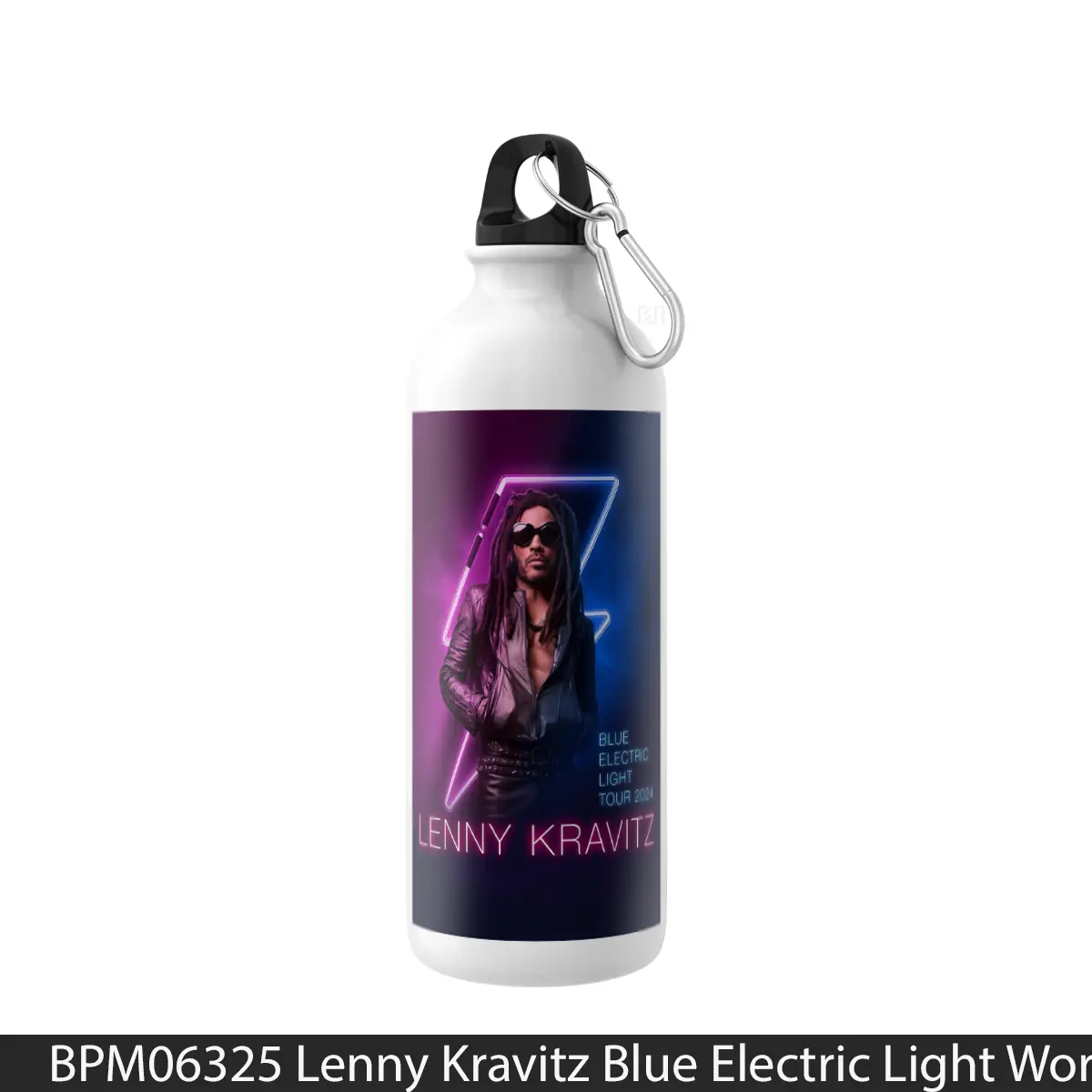 Botol Lenny Kravitz Blue Electric Light World Tour 2024 - Music Sport Bottle