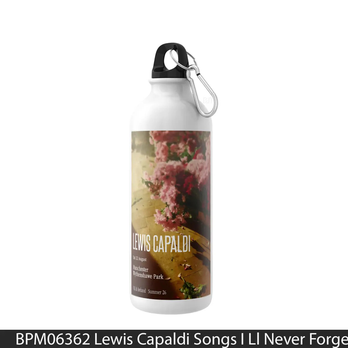 Botol Lewis Capaldi Songs I Ll Never Forget 2026 Uk Tour 2 - Music Sport Bottle