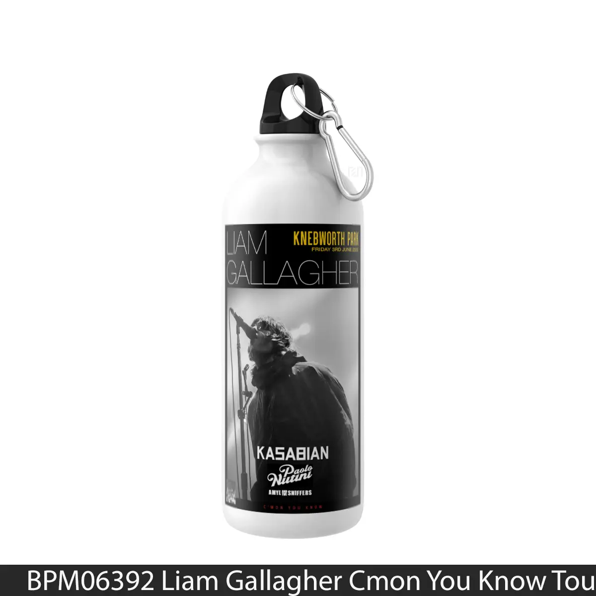 Botol Liam Gallagher Cmon You Know Tour 2022 Knebworth - Music Sport Bottle