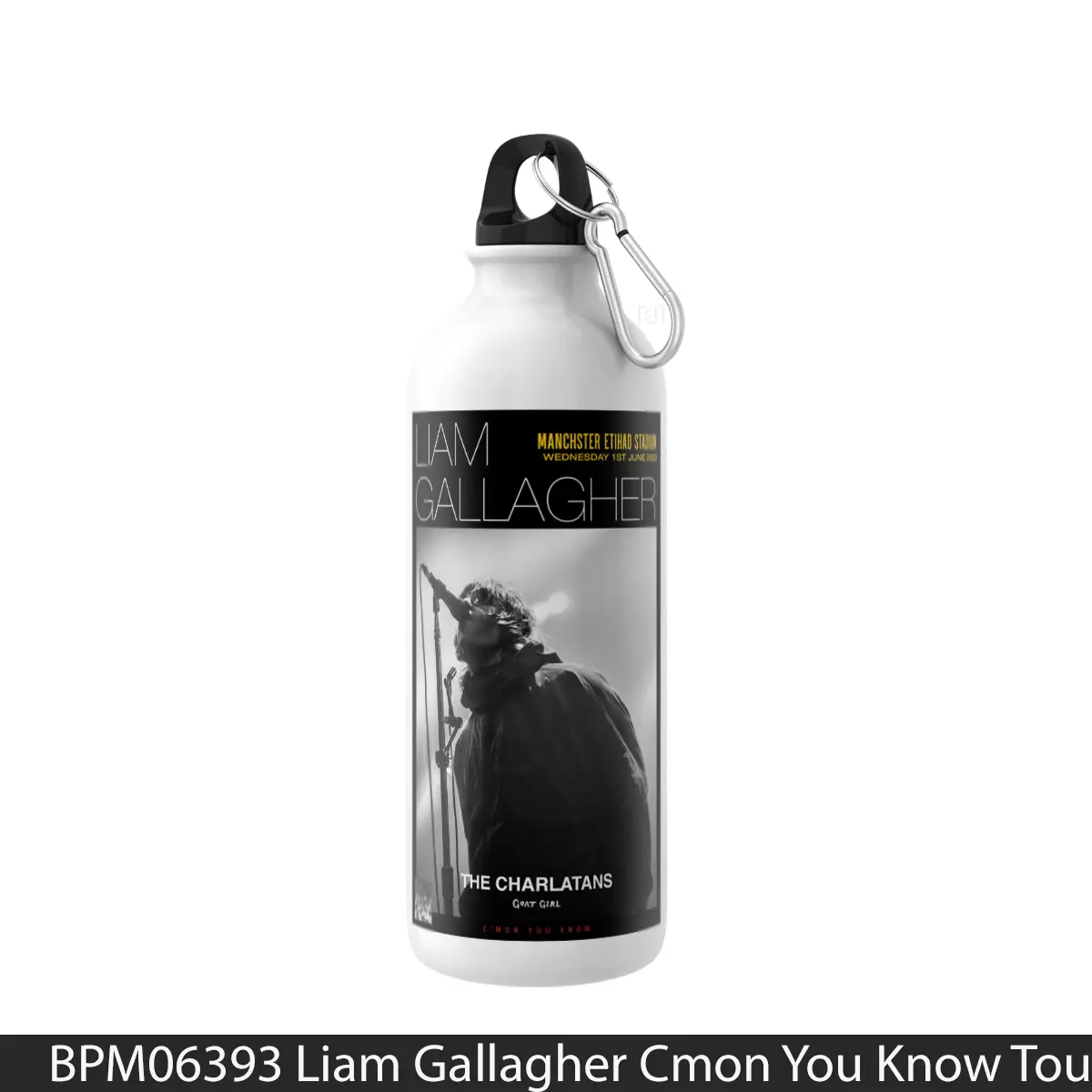 Botol Liam Gallagher Cmon You Know Tour 2022 Manchester - Music Sport Bottle