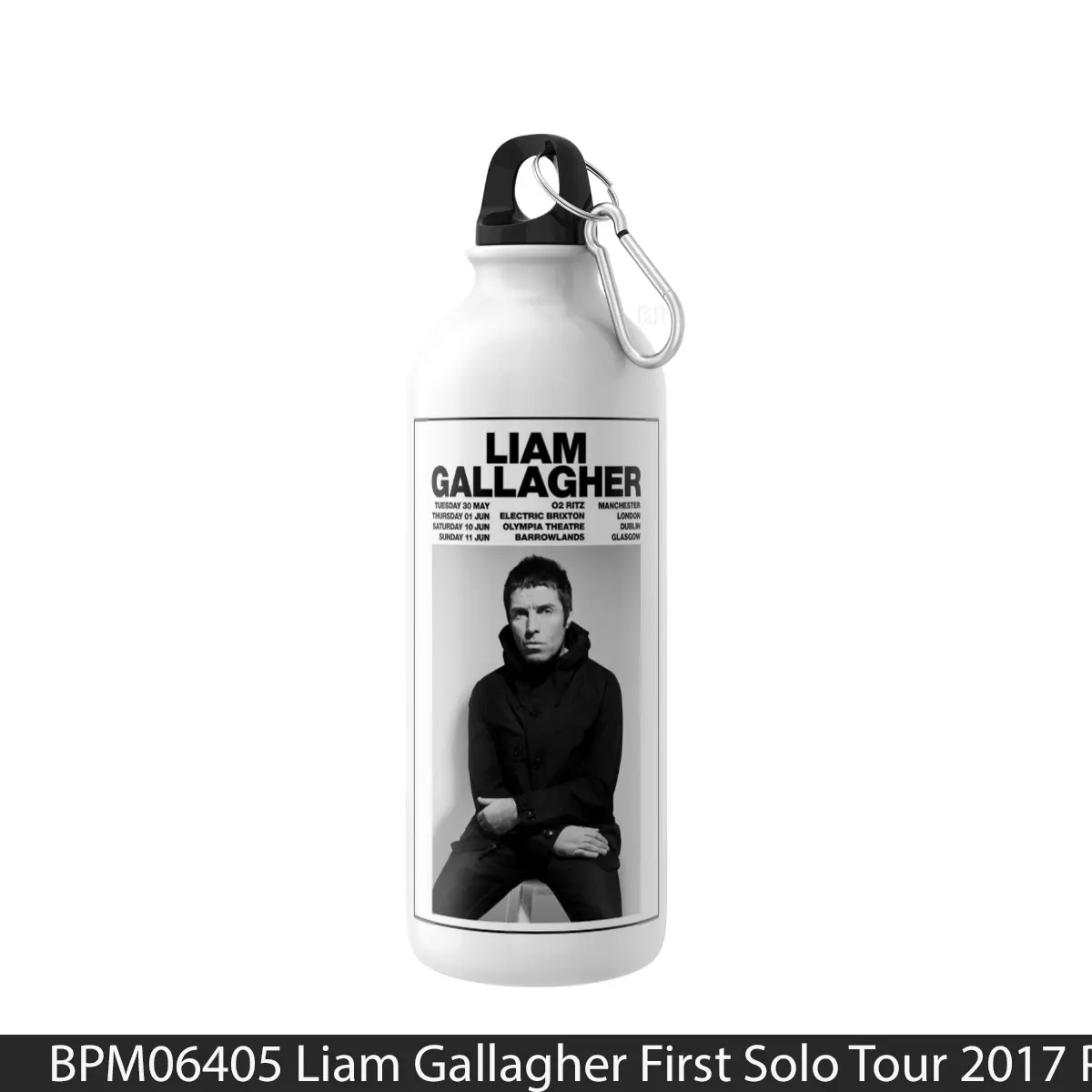 Botol Liam Gallagher First Solo Tour 2017 - Music Sport Bottle