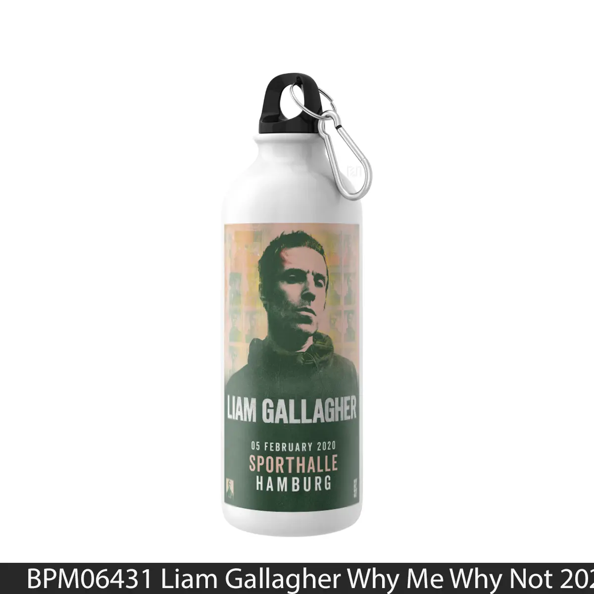 Botol Liam Gallagher Why Me Why Not 2020 Tour 2 - Music Sport Bottle