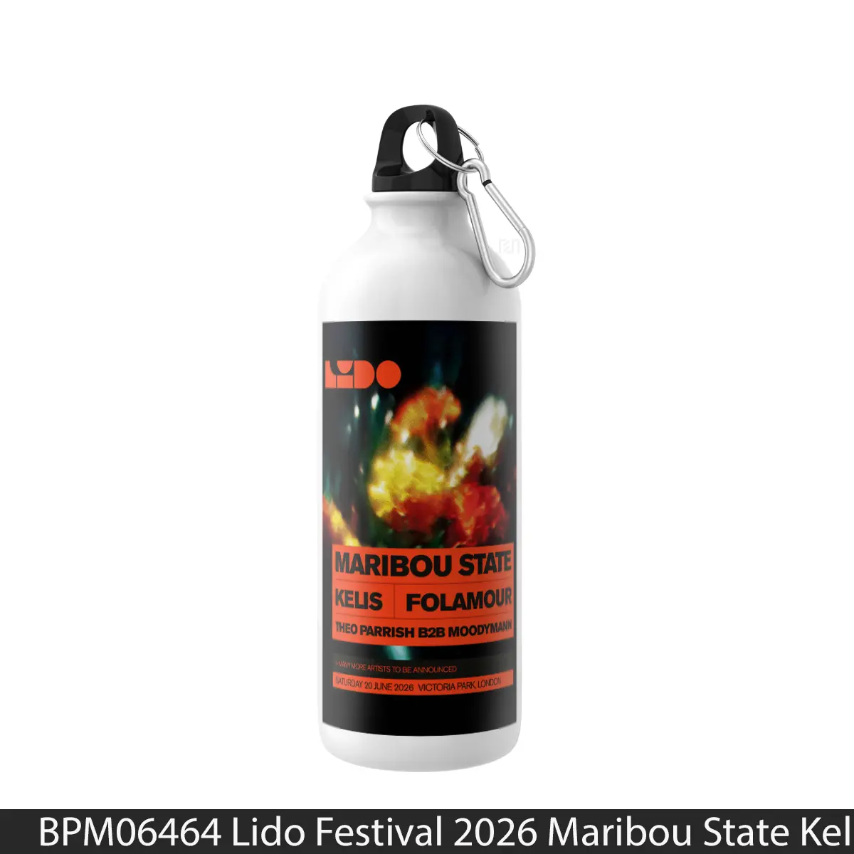 Botol Lido Festival 2026 Maribou State Kelis Folamour - Music Sport Bottle