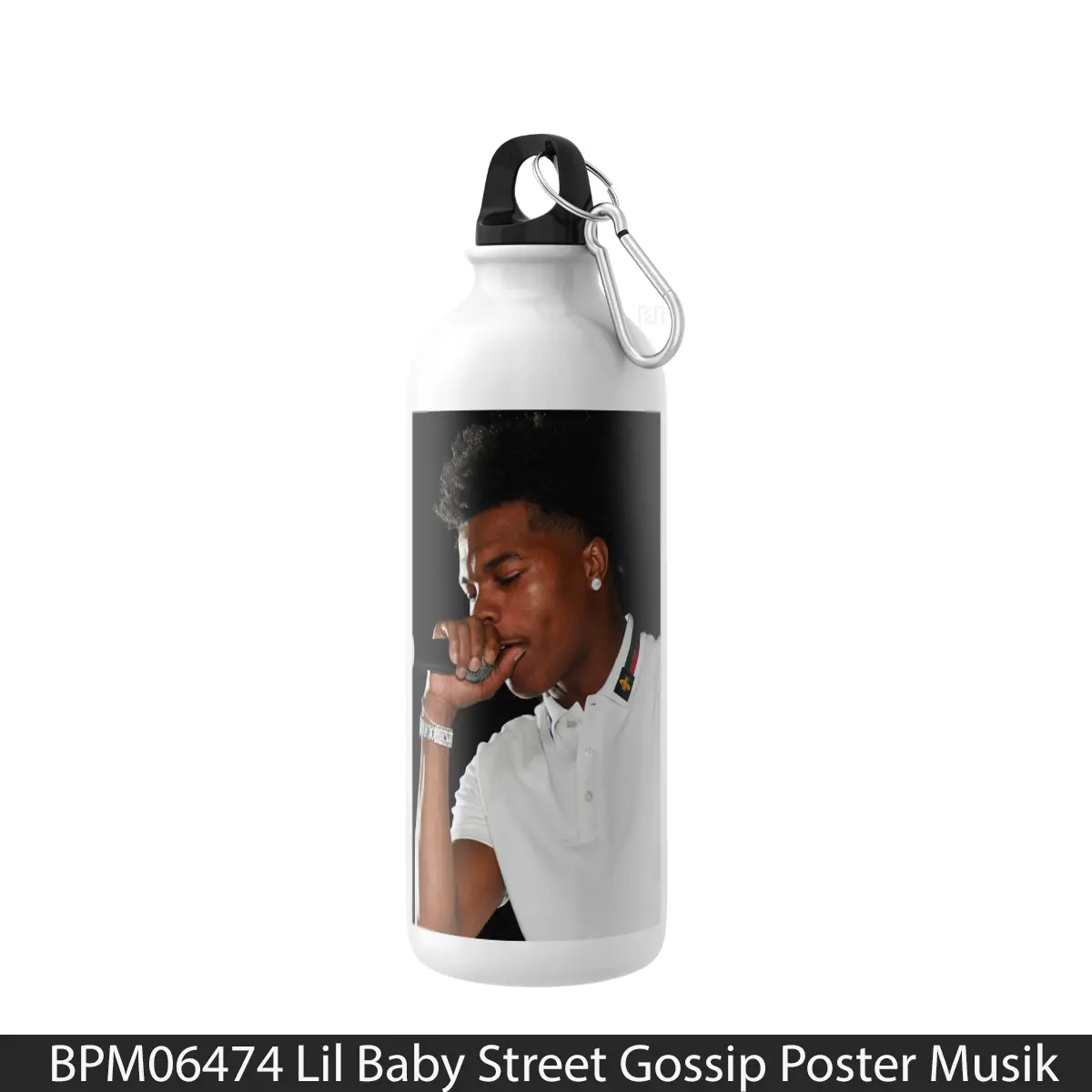 Botol Lil Baby Street Gossip - Music Sport Bottle