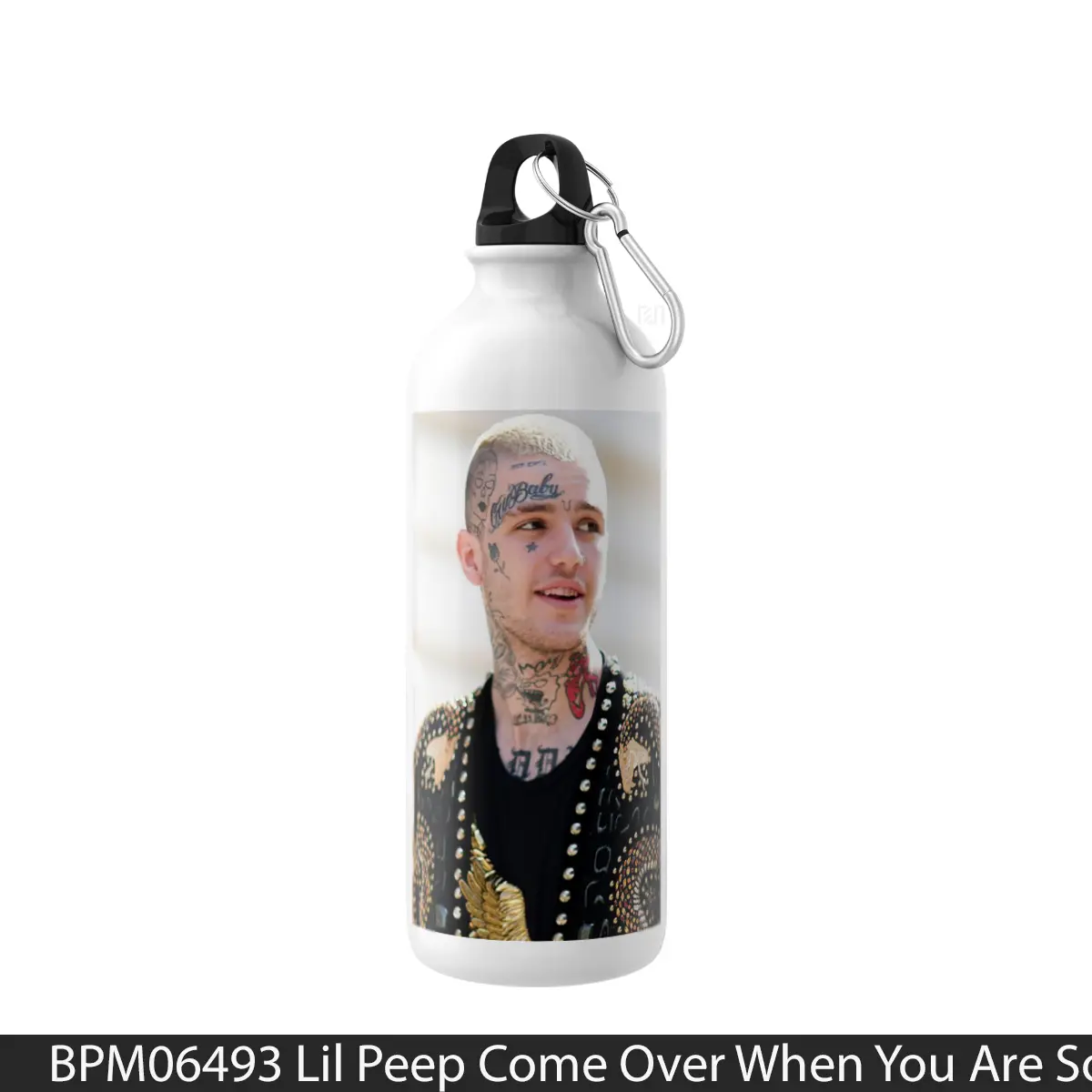 Botol Lil Peep Come Over When You Are Sober Tour - Music Sport Bottle