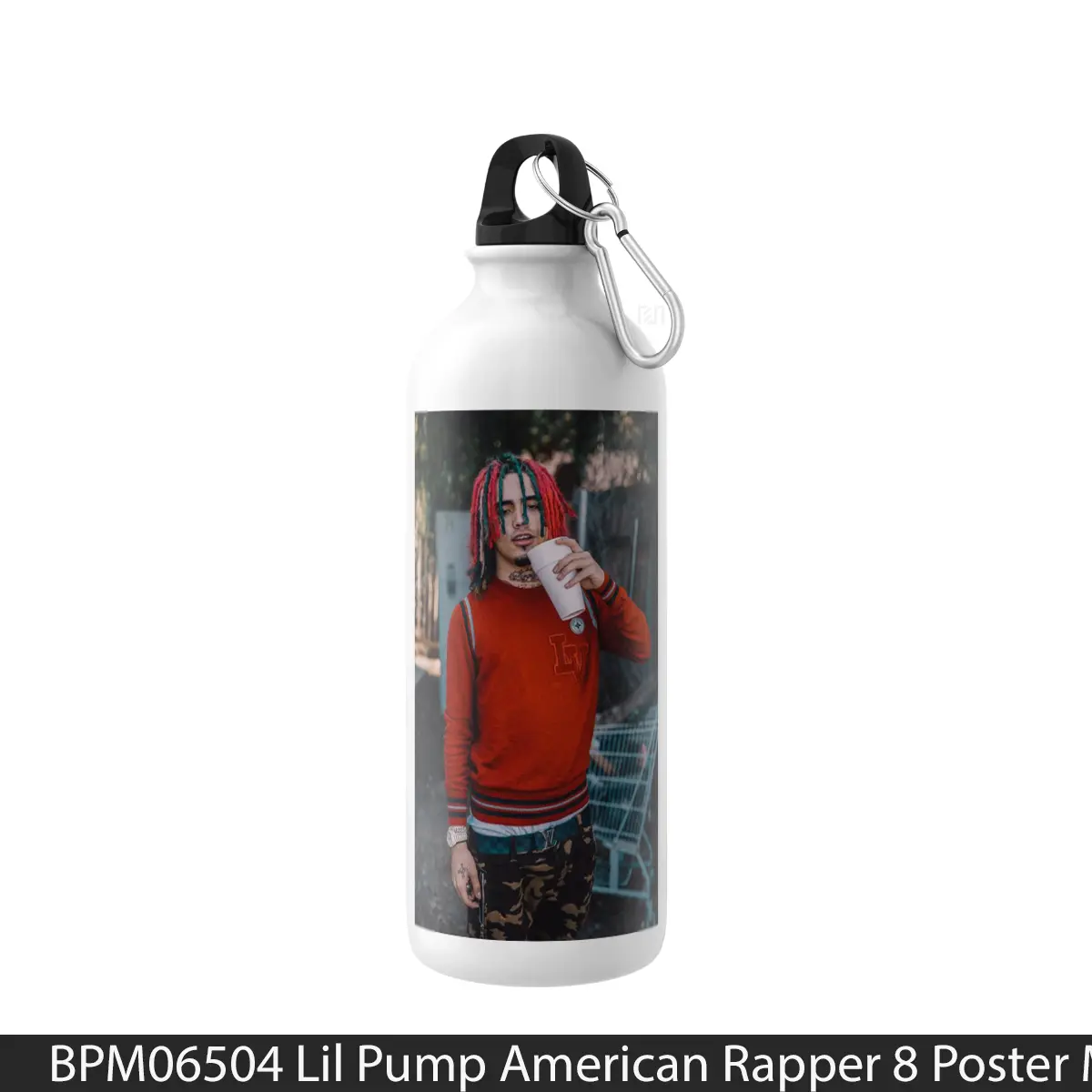Botol Lil Pump American Rapper 8 - Music Sport Bottle