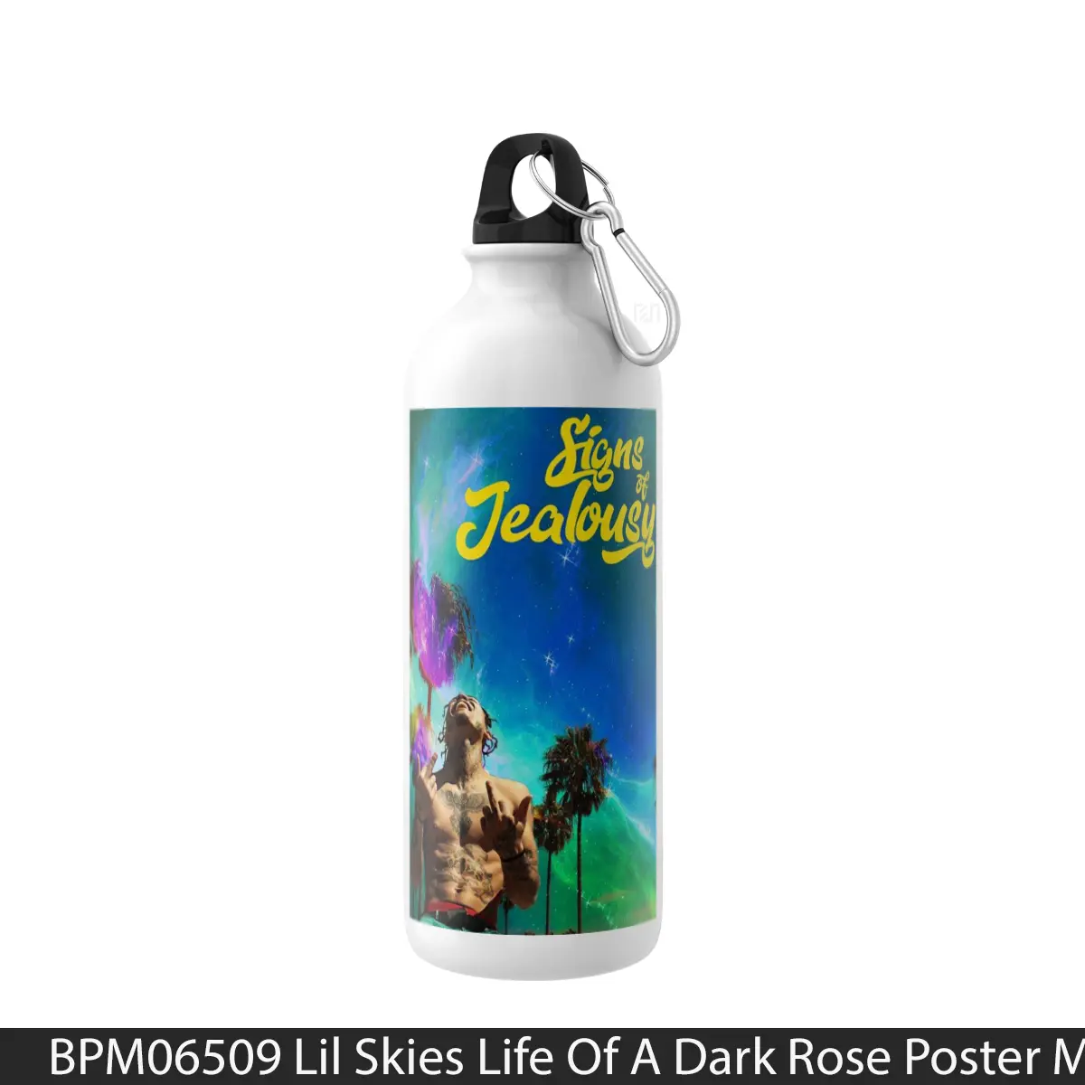 Botol Lil Skies Life Of A Dark Rose - Music Sport Bottle