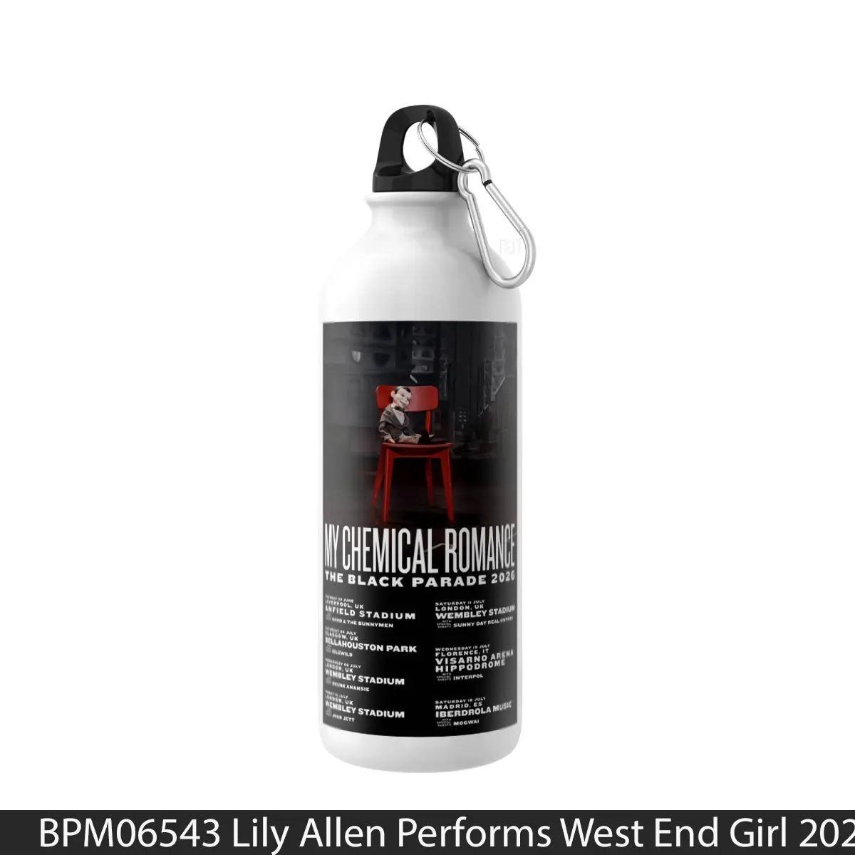 Botol Lily Allen Performs West End Girl 2026 Uk Arena Tour - Music Sport Bottle