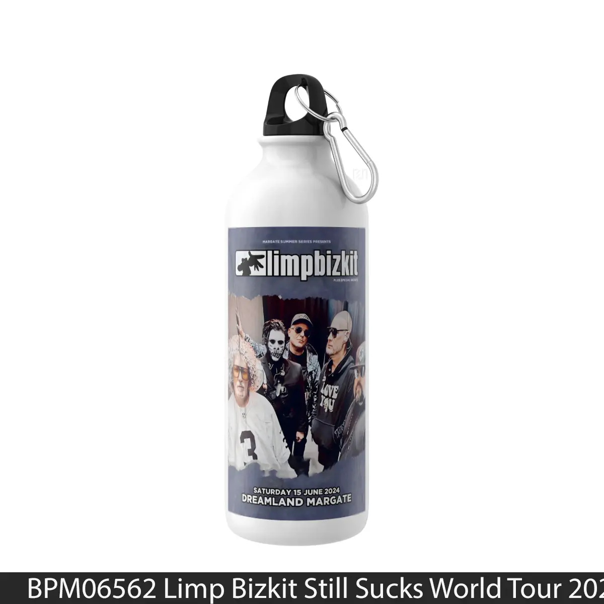 Botol Limp Bizkit Still Sucks World Tour 2024 Margate - Music Sport Bottle