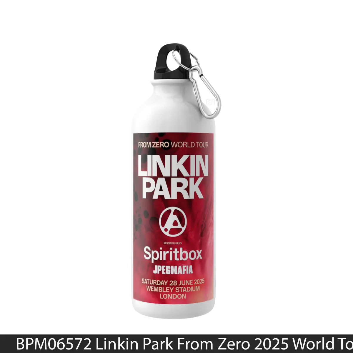Botol Linkin Park From Zero 2025 World Tour London Wembley - Music Sport Bottle
