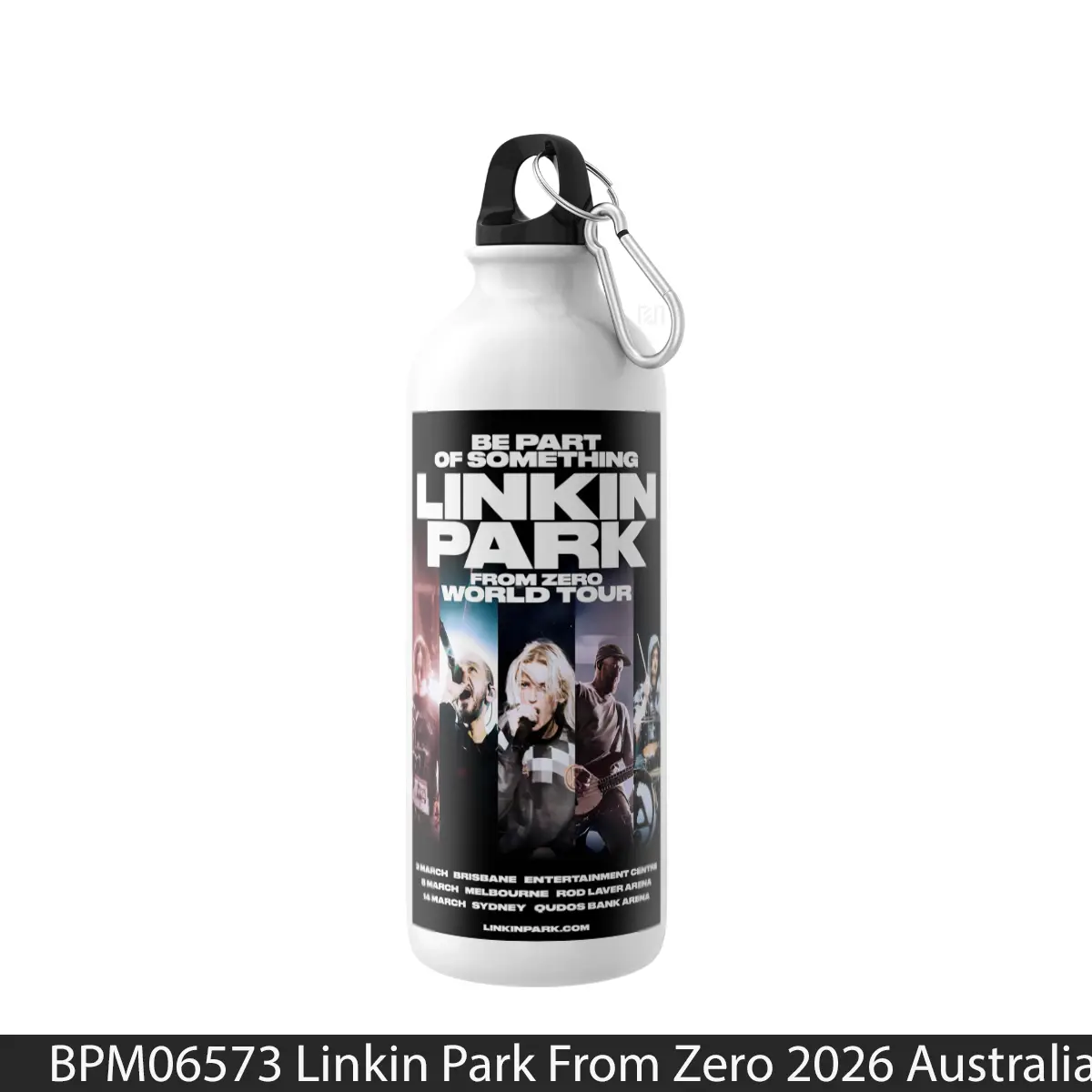 Botol Linkin Park From Zero 2026 Australia Tour - Music Sport Bottle