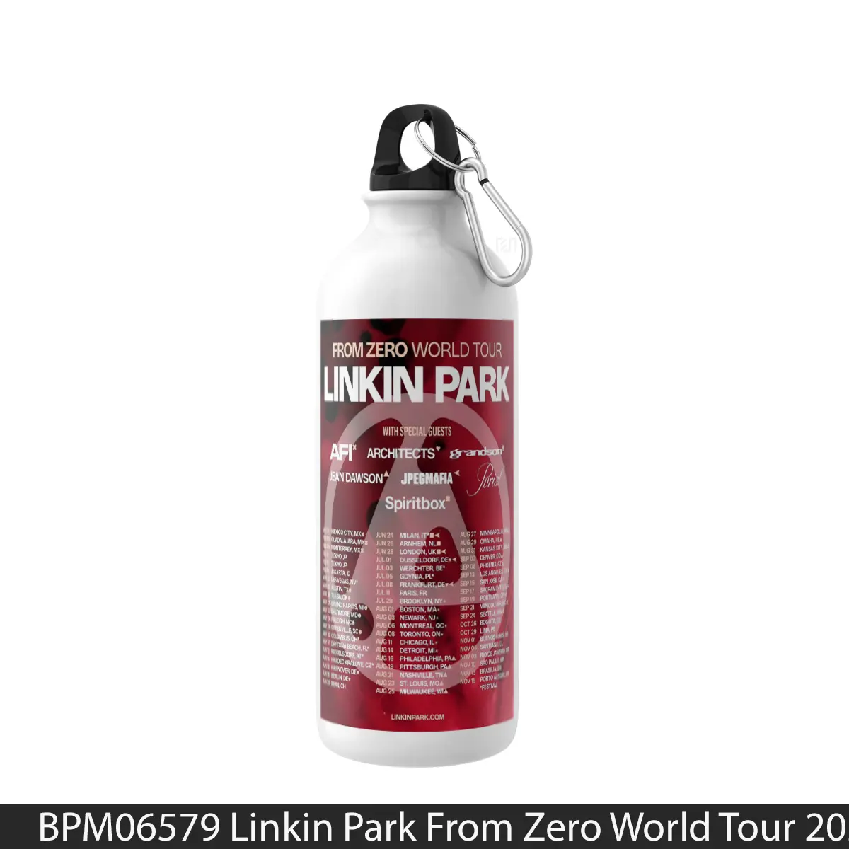 Botol Linkin Park From Zero World Tour 2025 - Music Sport Bottle
