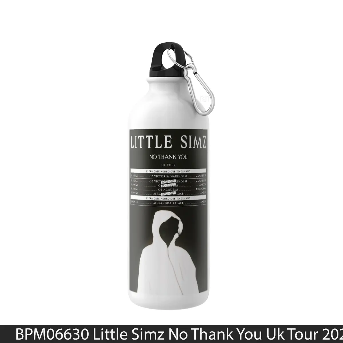 Botol Little Simz No Thank You Uk Tour 2023 - Music Sport Bottle